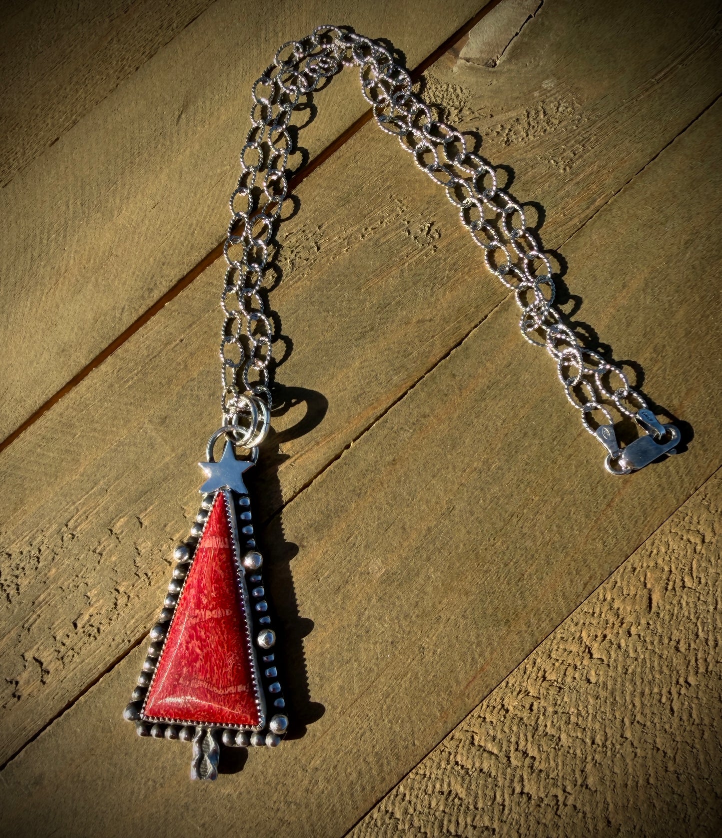 Red Coral Christmas Tree