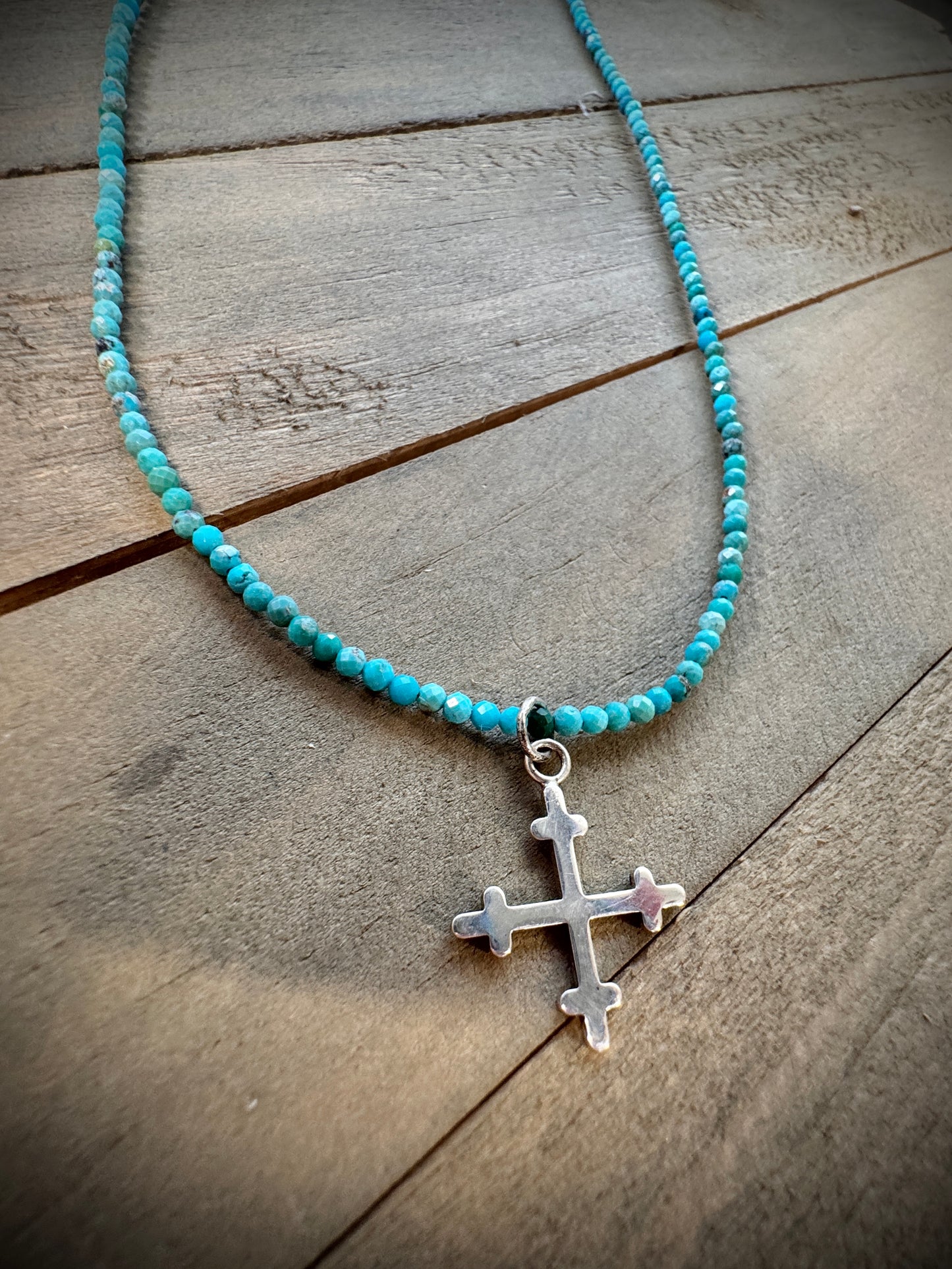 Beaded Turquoise Necklace