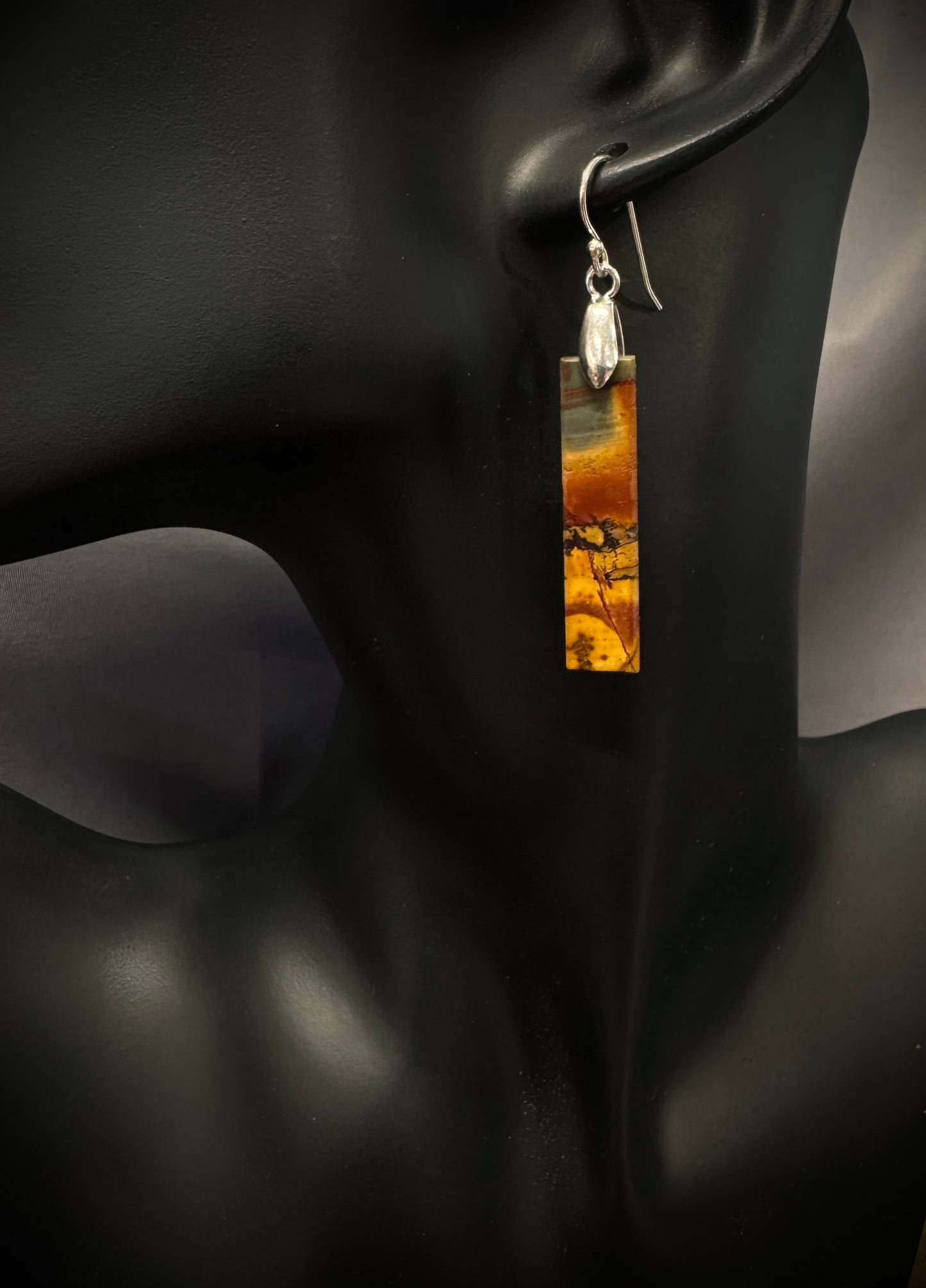 Red Creek Jasper Earrings #6