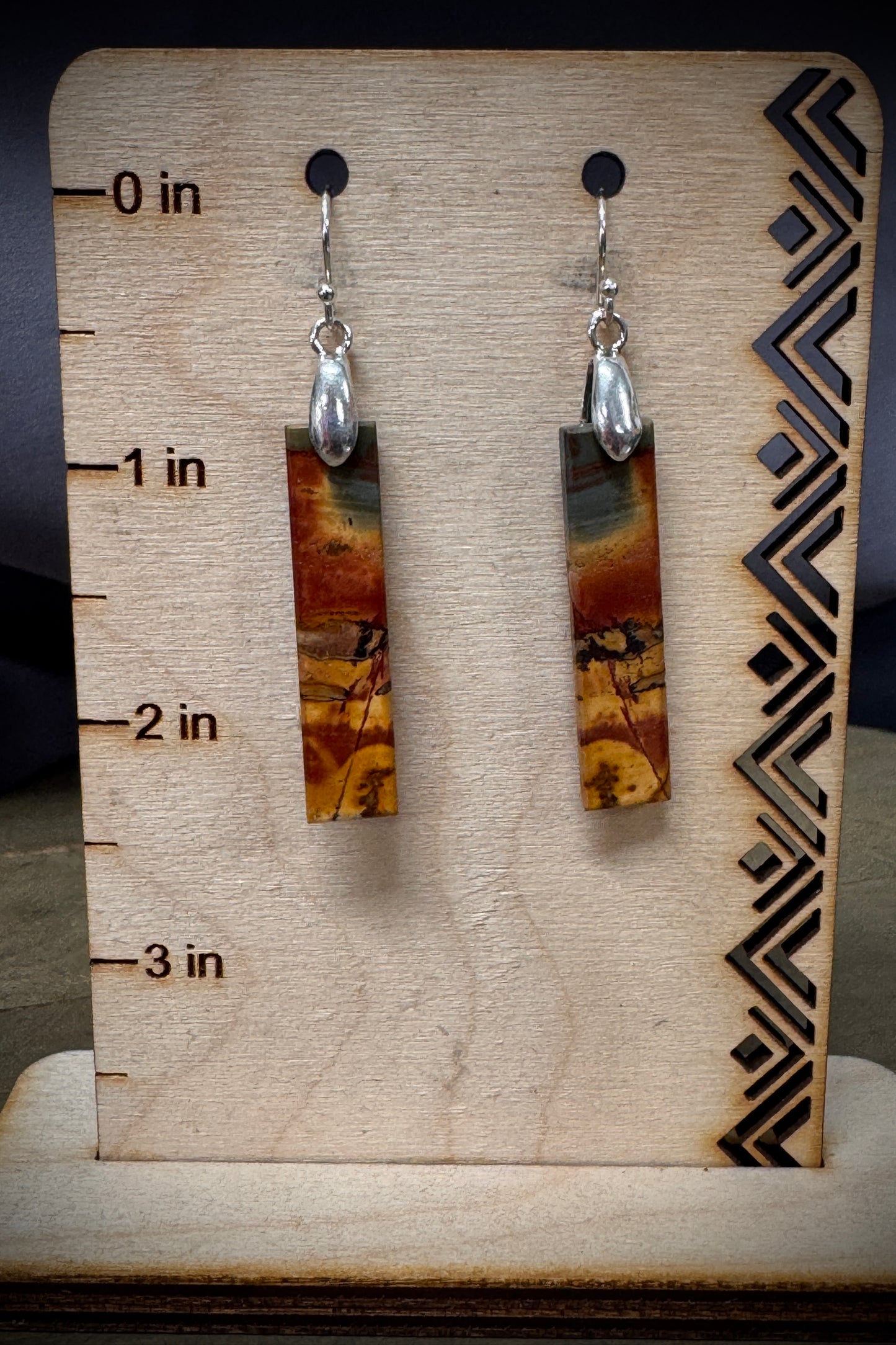 Red Creek Jasper Earrings #6