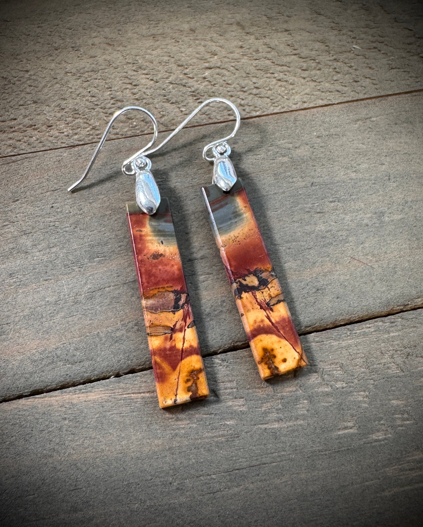 Red Creek Jasper Earrings #6