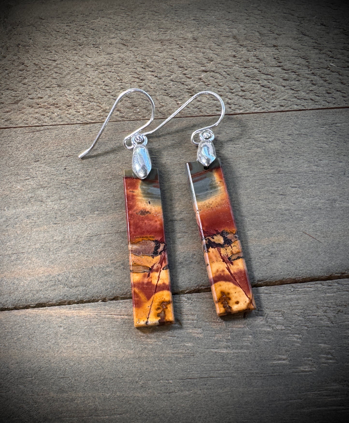 Red Creek Jasper Earrings #6