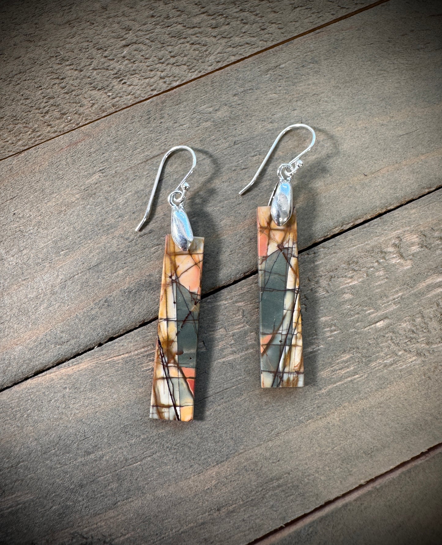 Red Creek Jasper Earrings #7