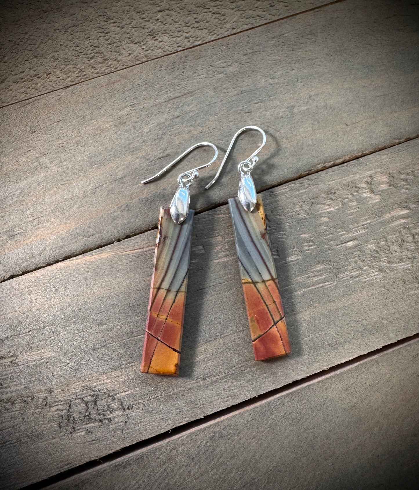 Red Creek Jasper Earrings #10