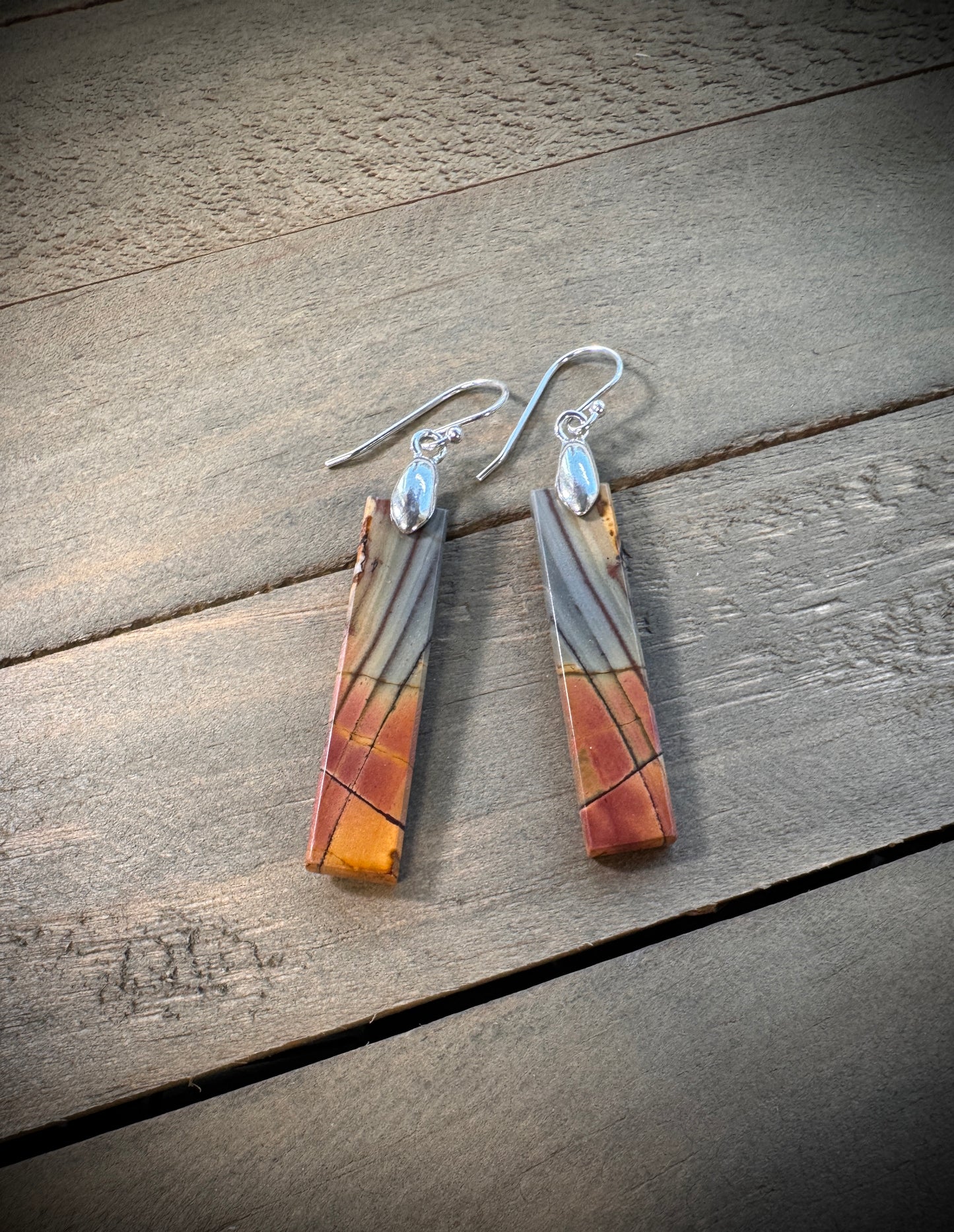 Red Creek Jasper Earrings #10
