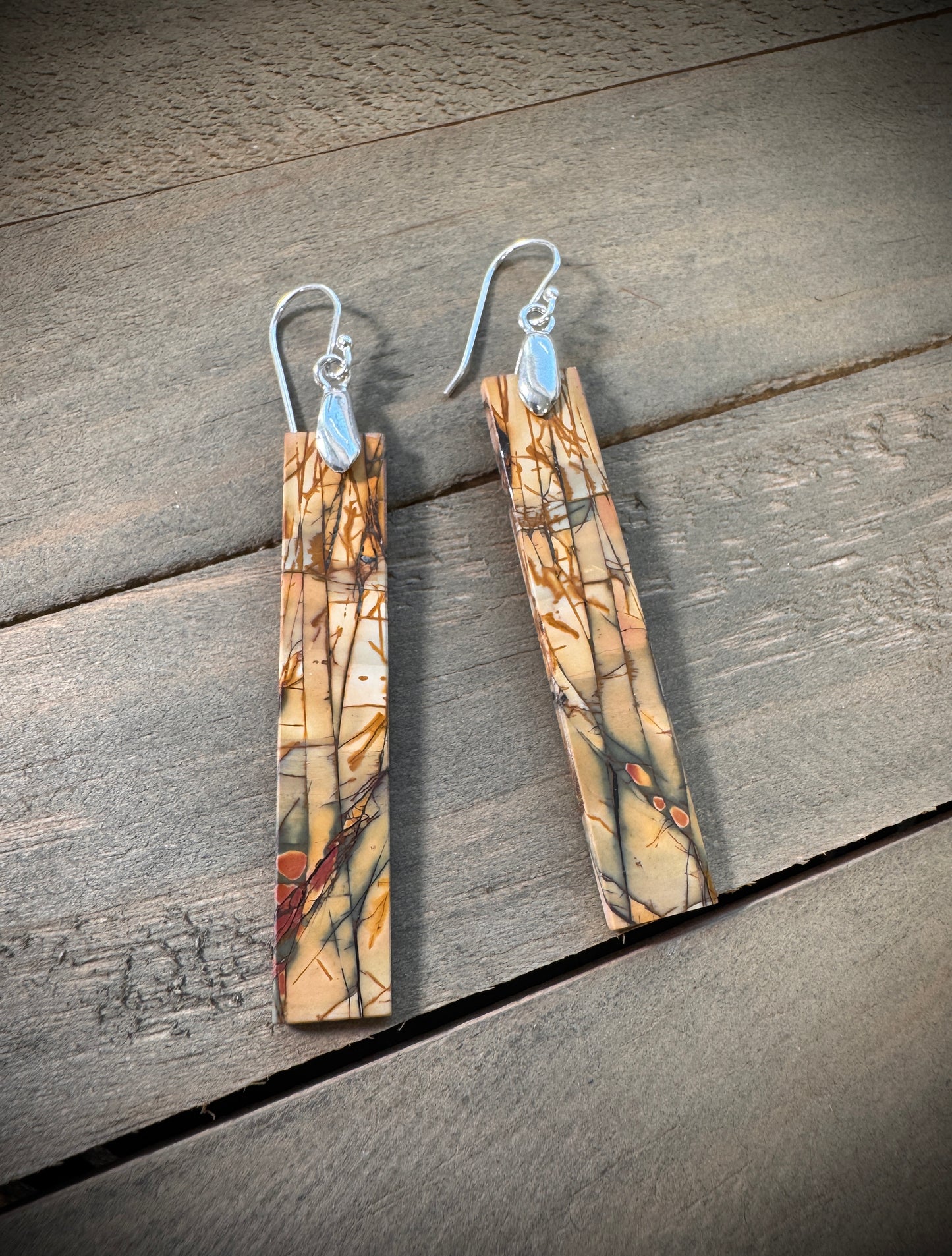 Red Creek Jasper Earrings #11