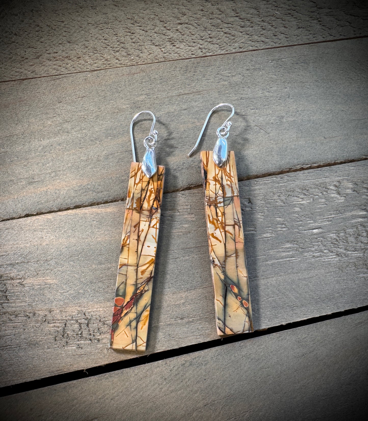 Red Creek Jasper Earrings #11