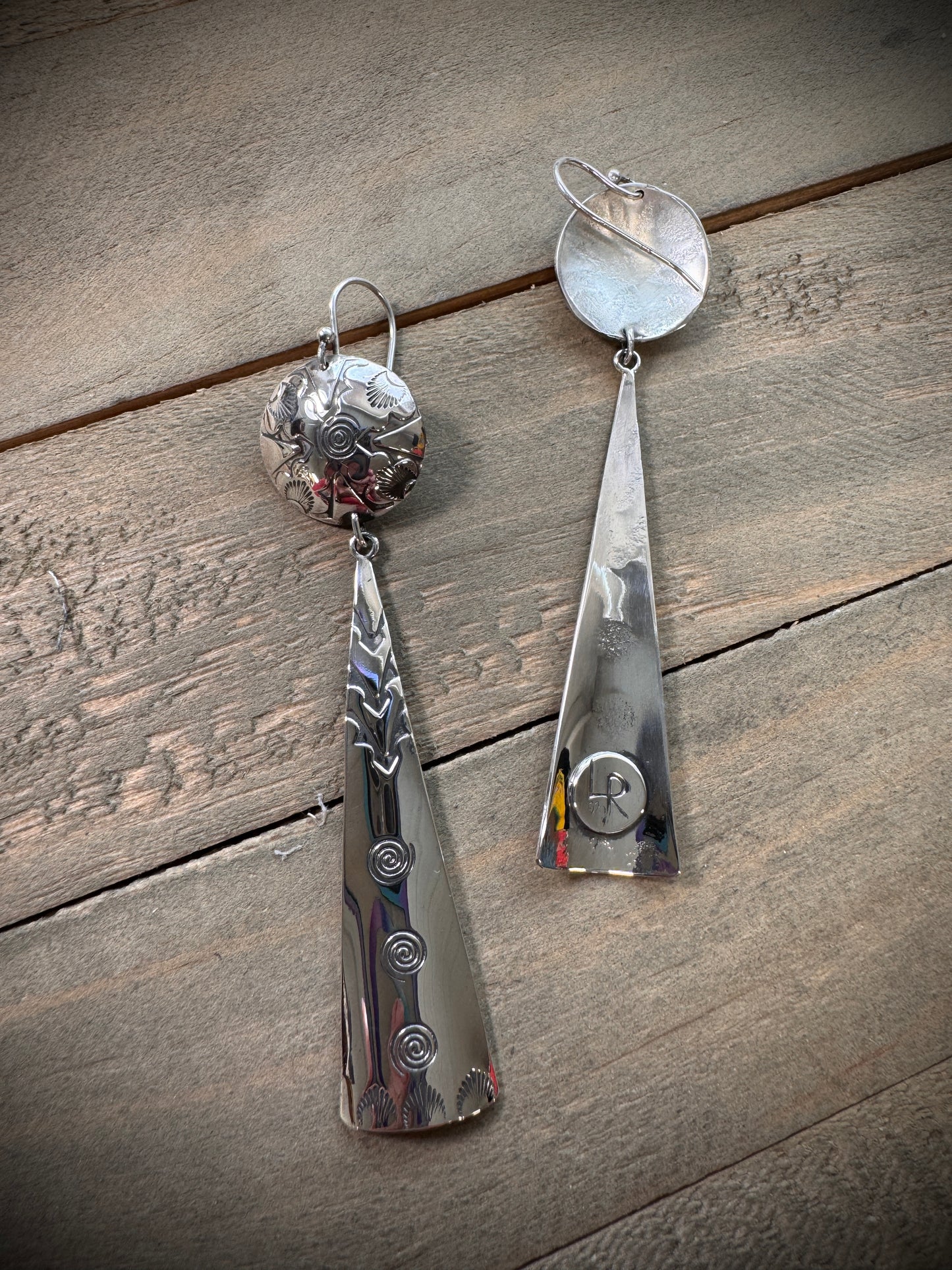 Long Southwest Dangle Earrings