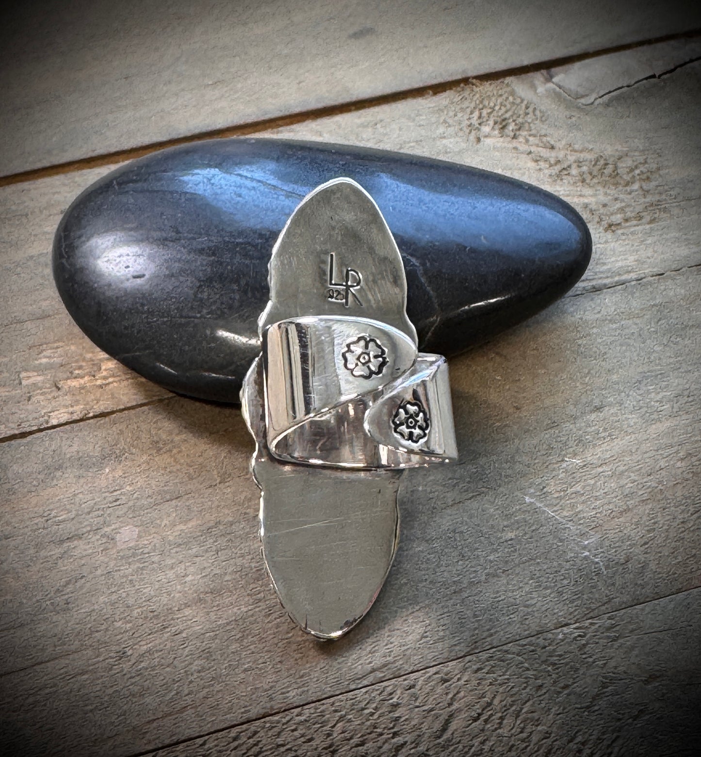 3 Stone Turquoise Ring - Adjustable