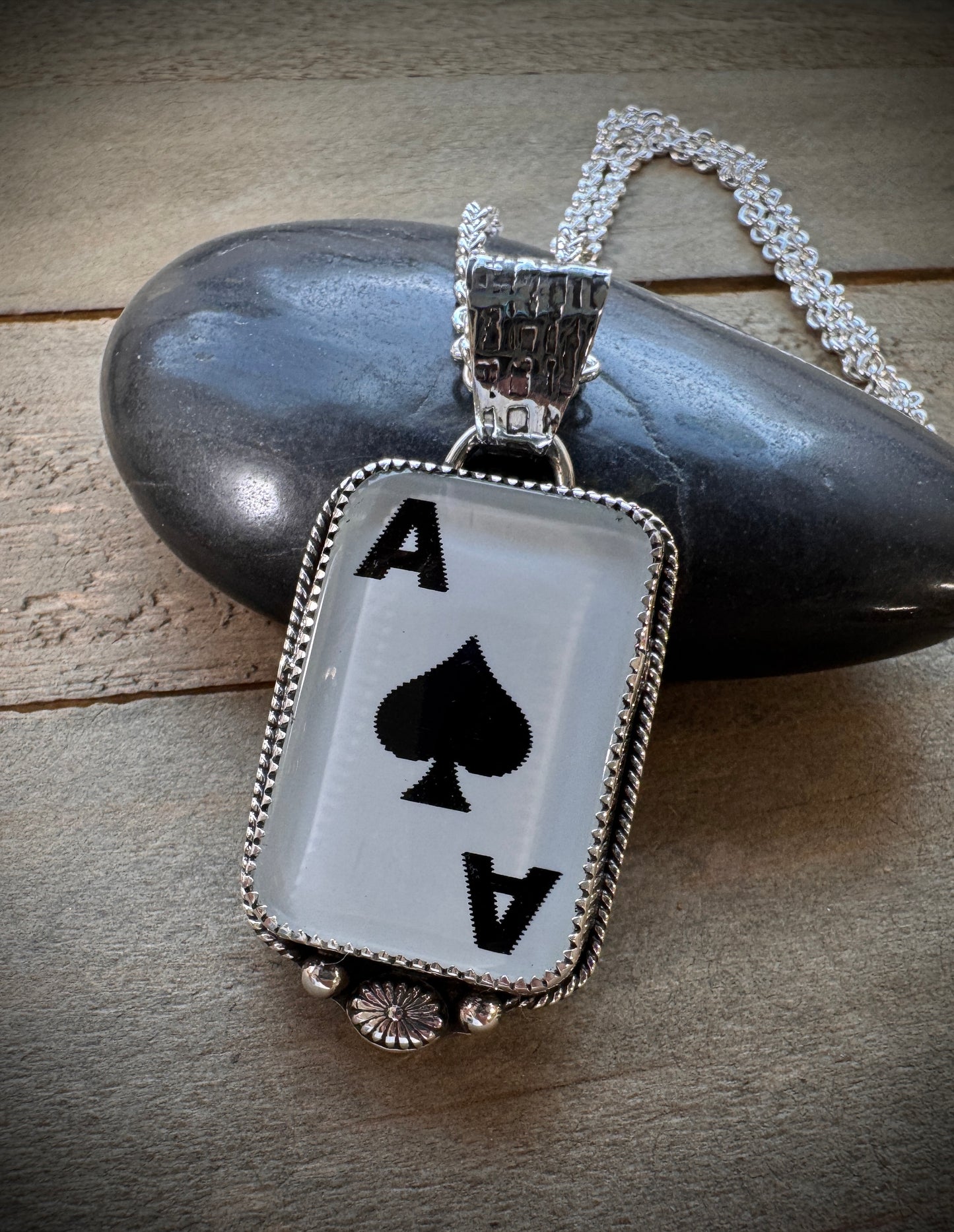 Ace of Spades Necklace