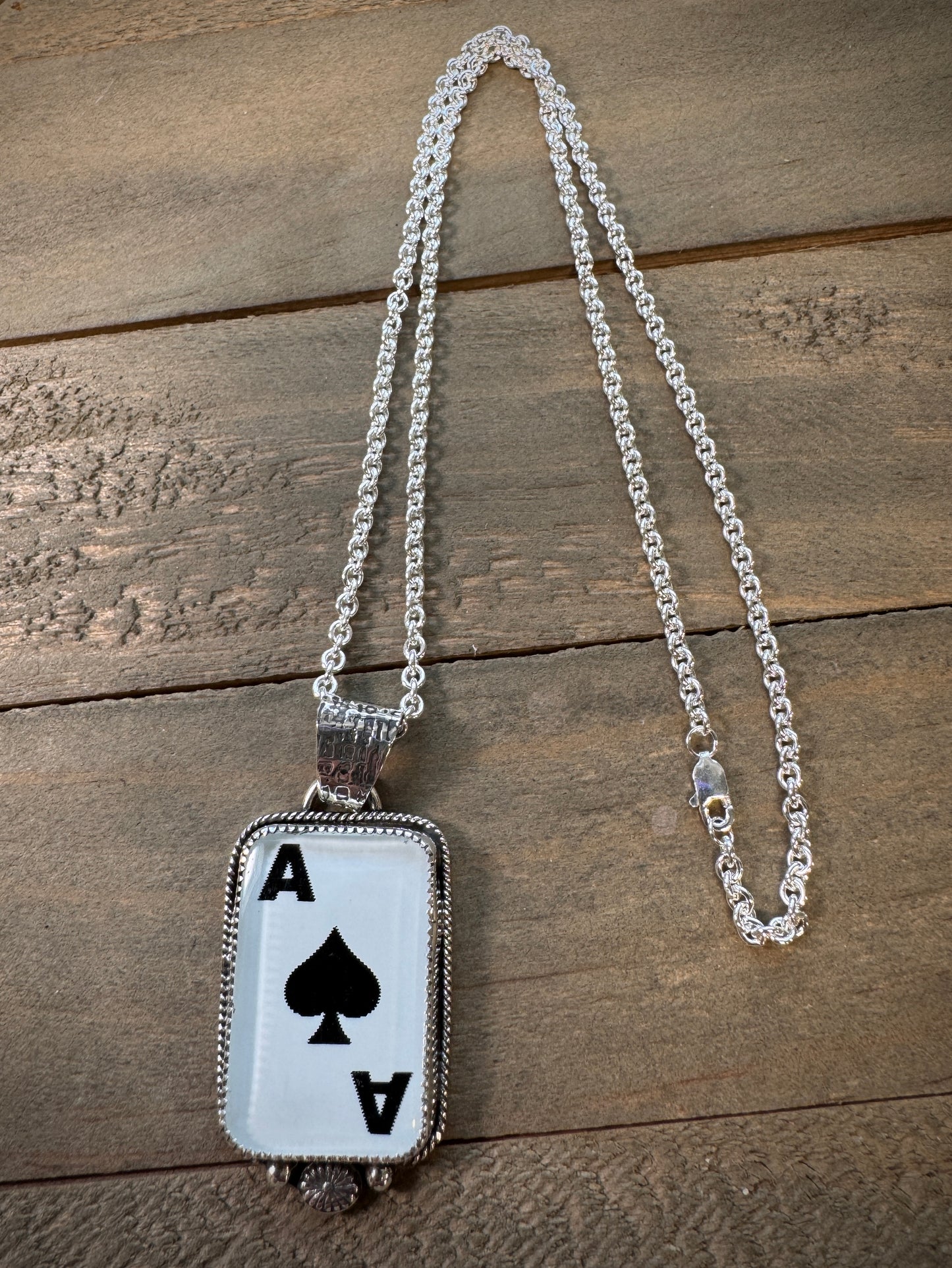 Ace of Spades Necklace