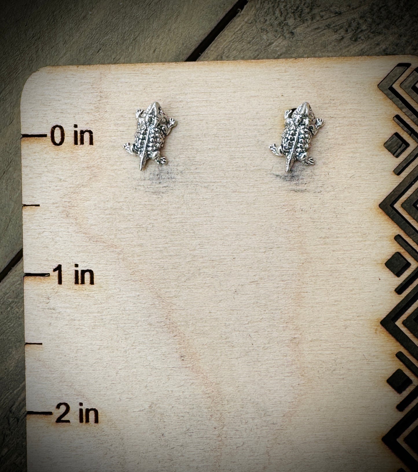 Horned Toad Earrings