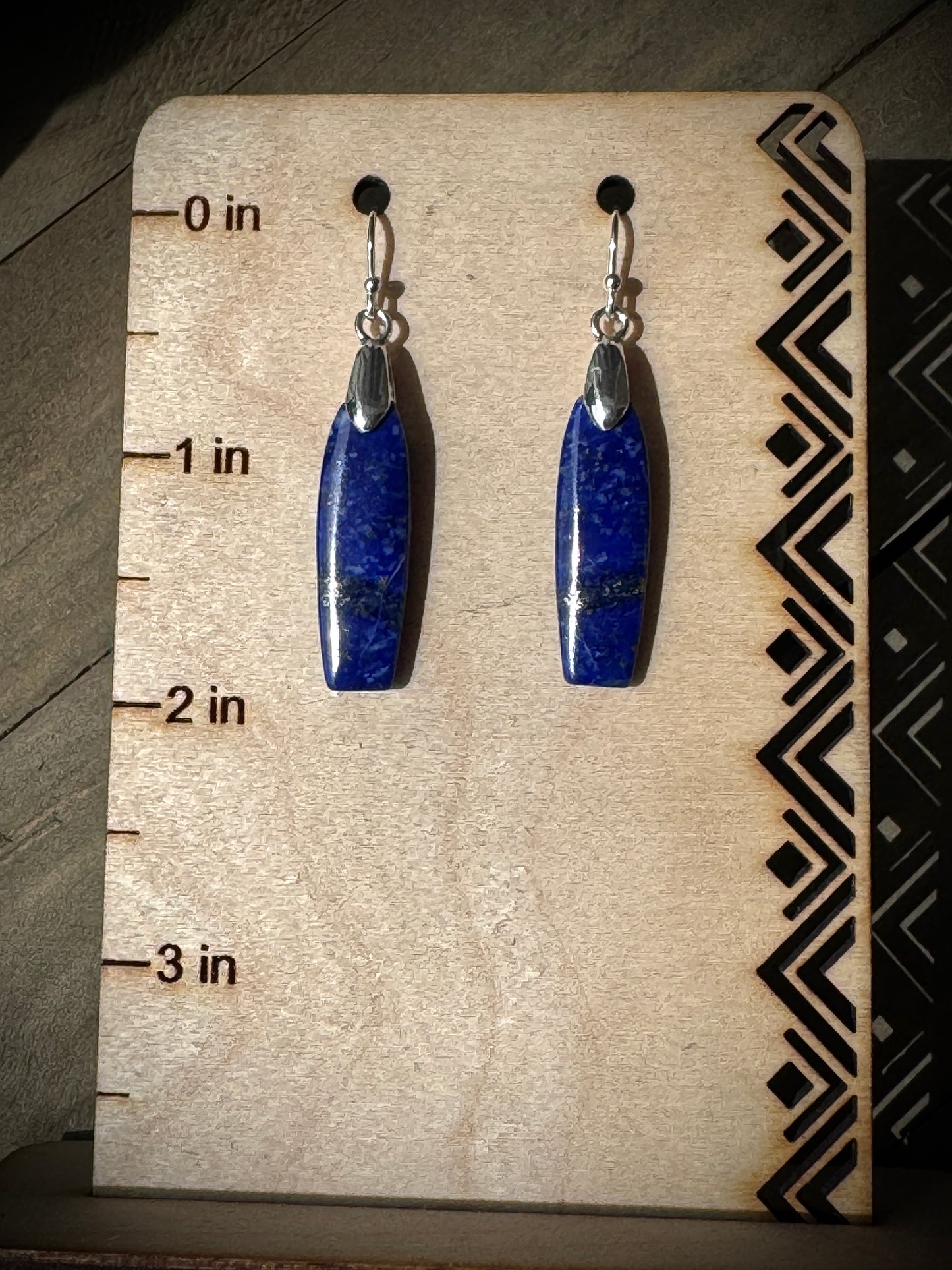 Lapis Lazuli Earrings - #3