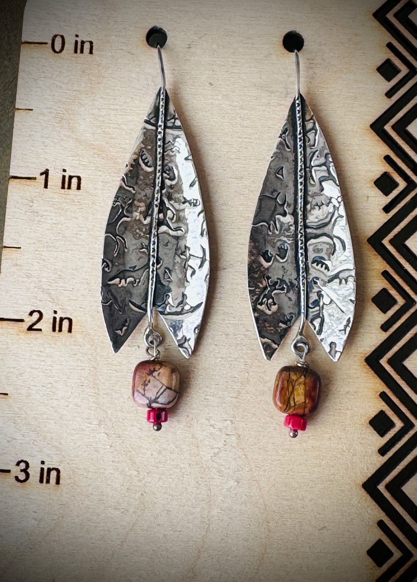 Fletching Earrings