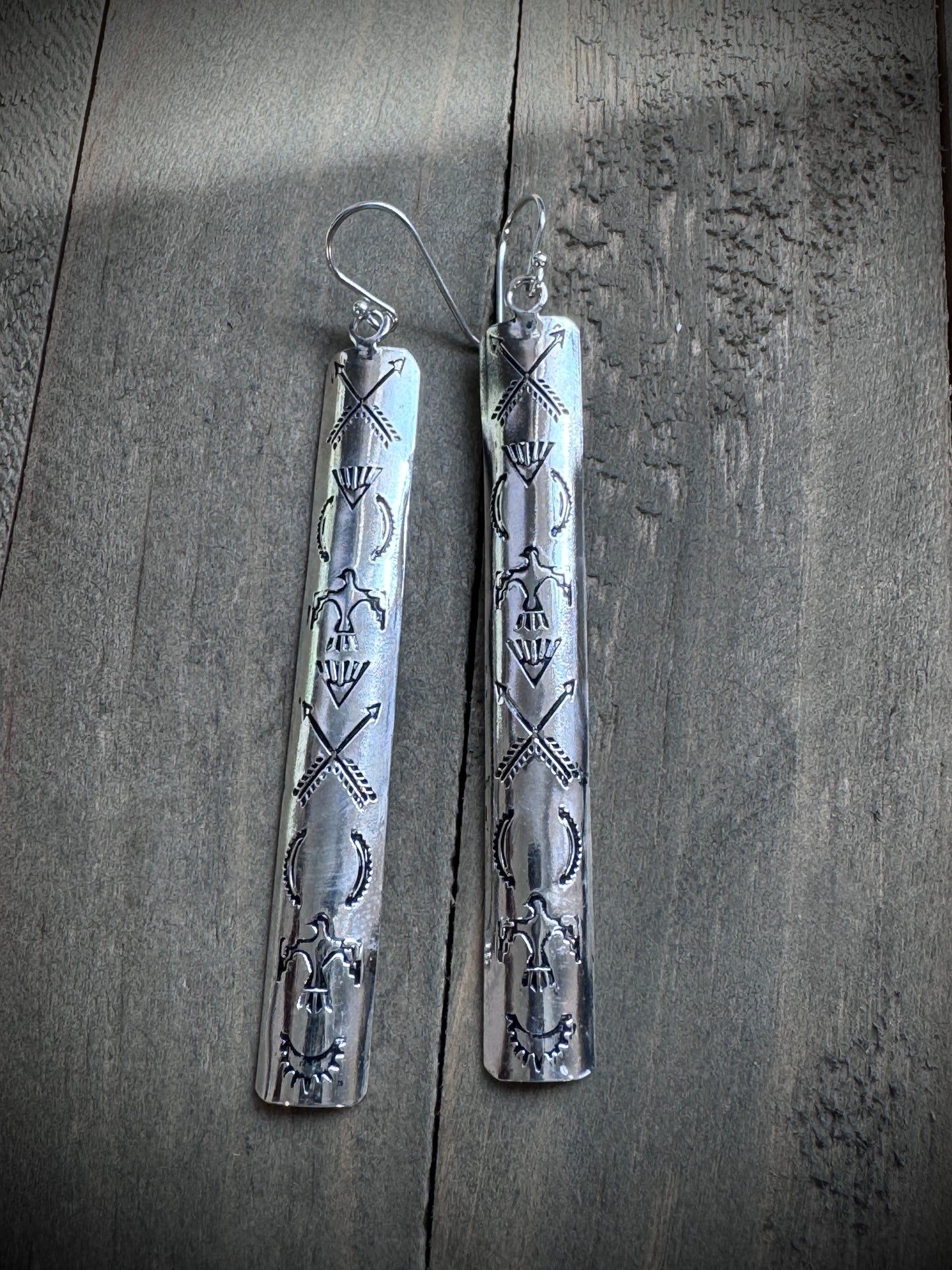 Thunderbird and Arrow Earrings