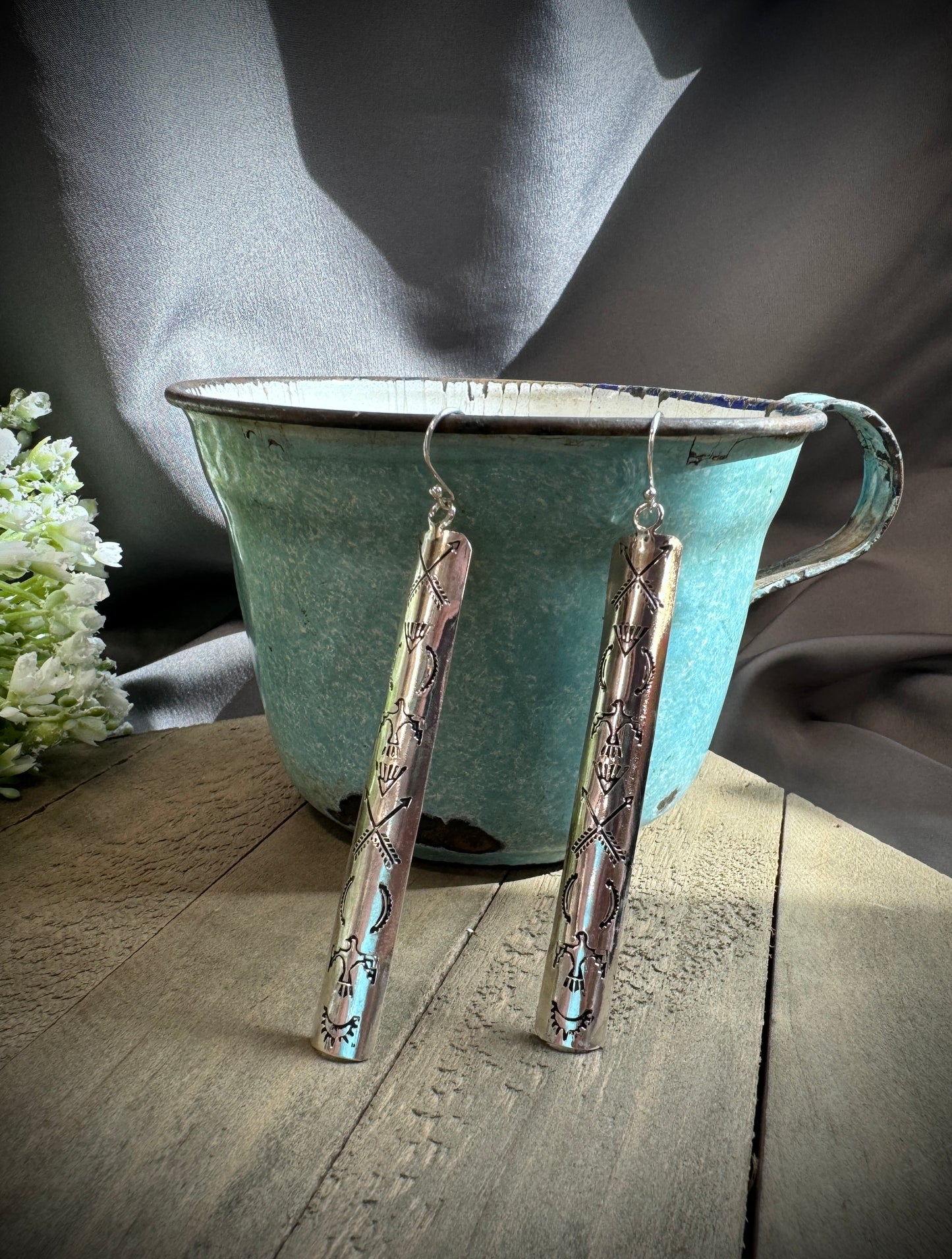 Thunderbird and Arrow Earrings