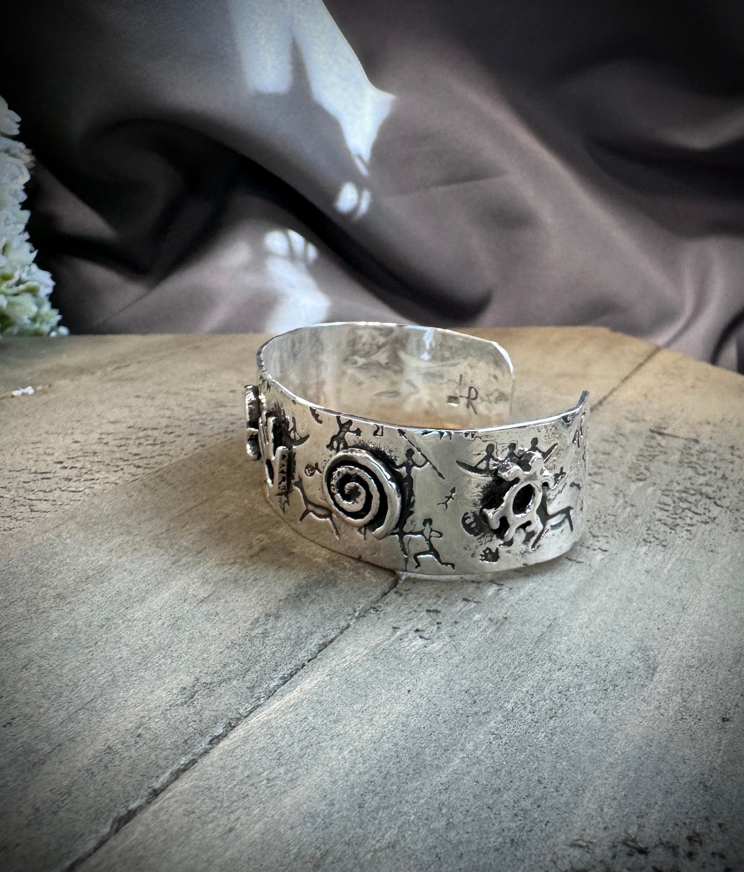 Petroglyph Cuff Bracelet