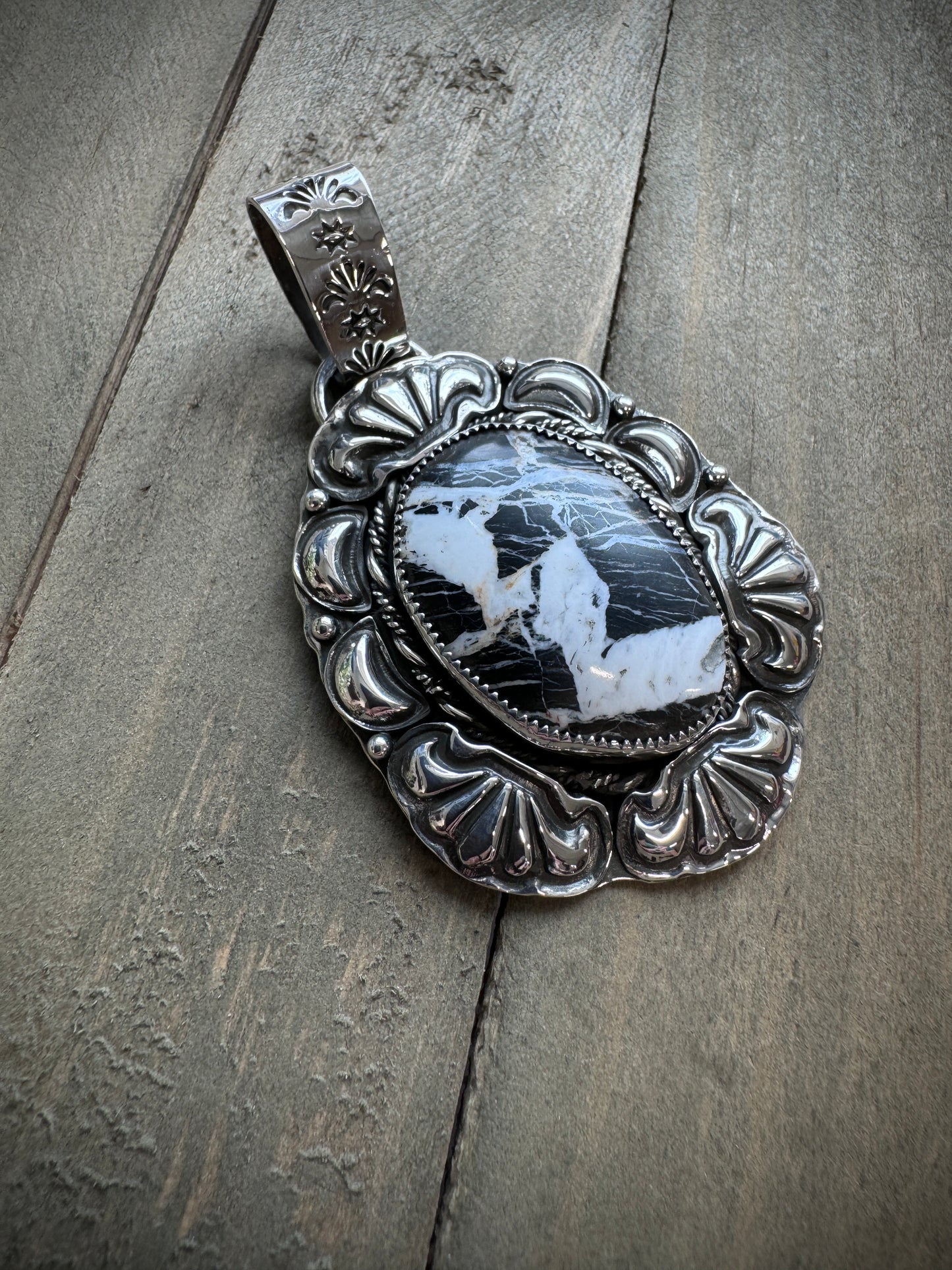 White Buffalo Pendant