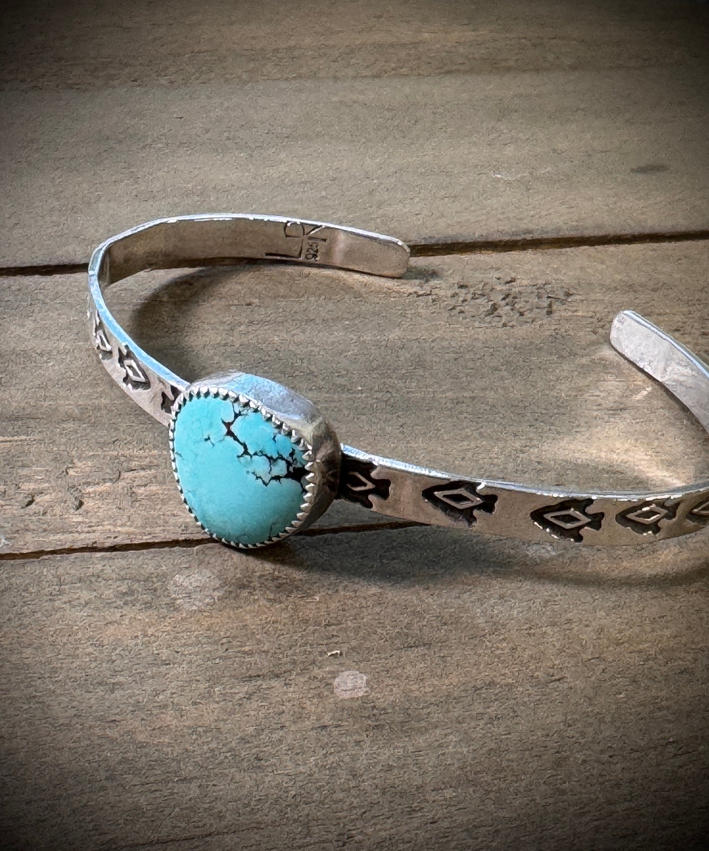 Kingman Turquoise Cuff Bracelet