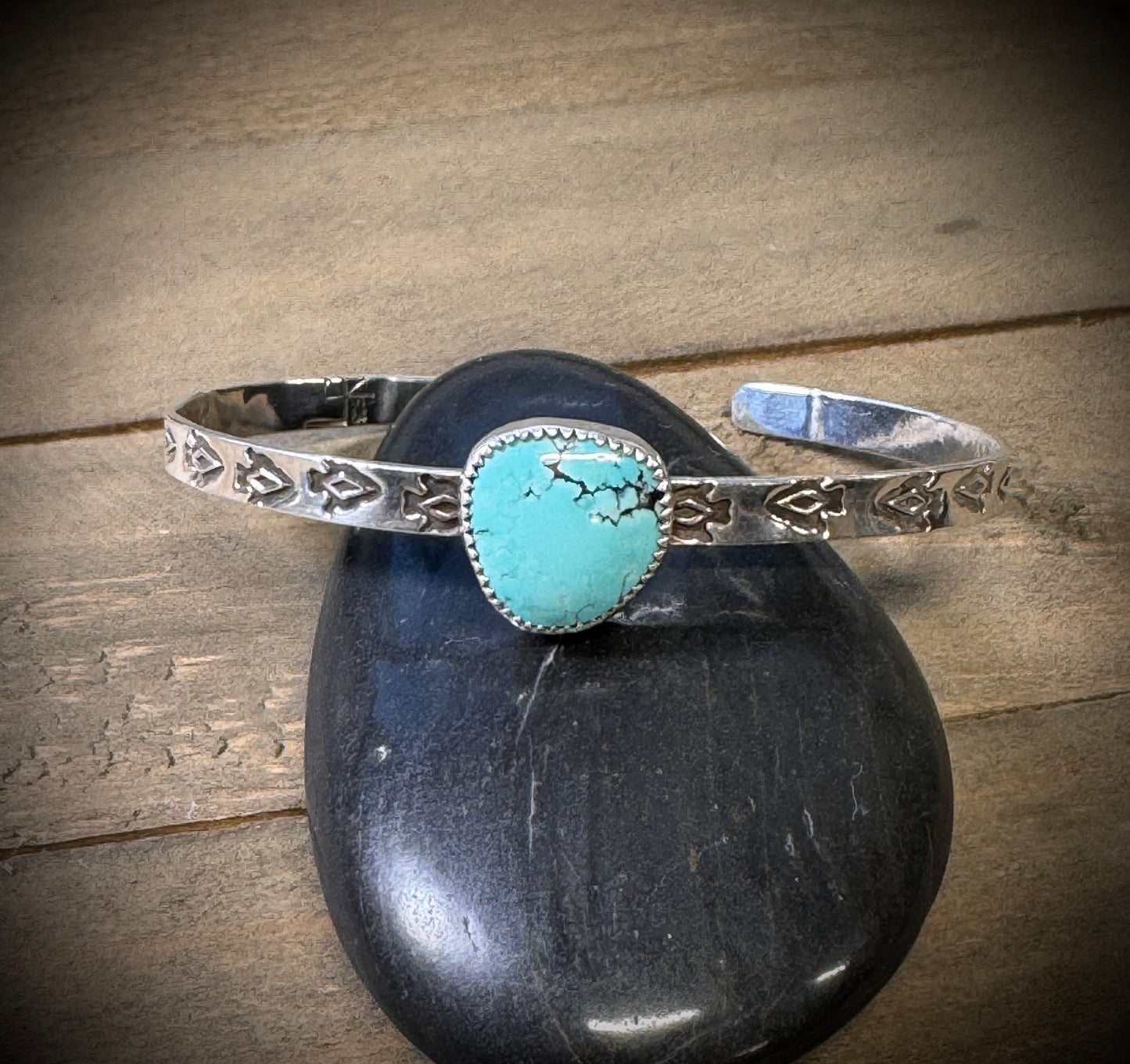 Kingman Turquoise Cuff Bracelet