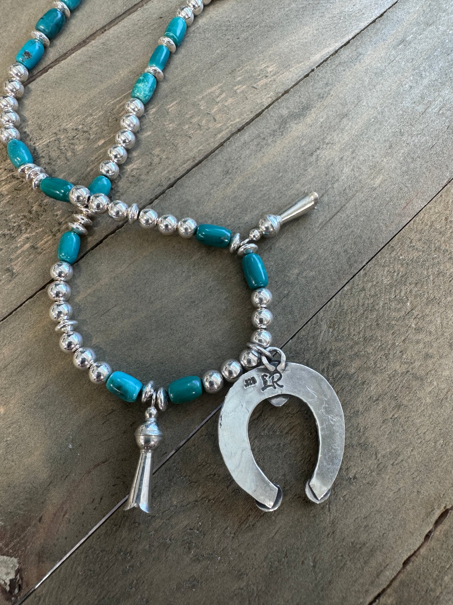 Small Squash Blossom Necklace