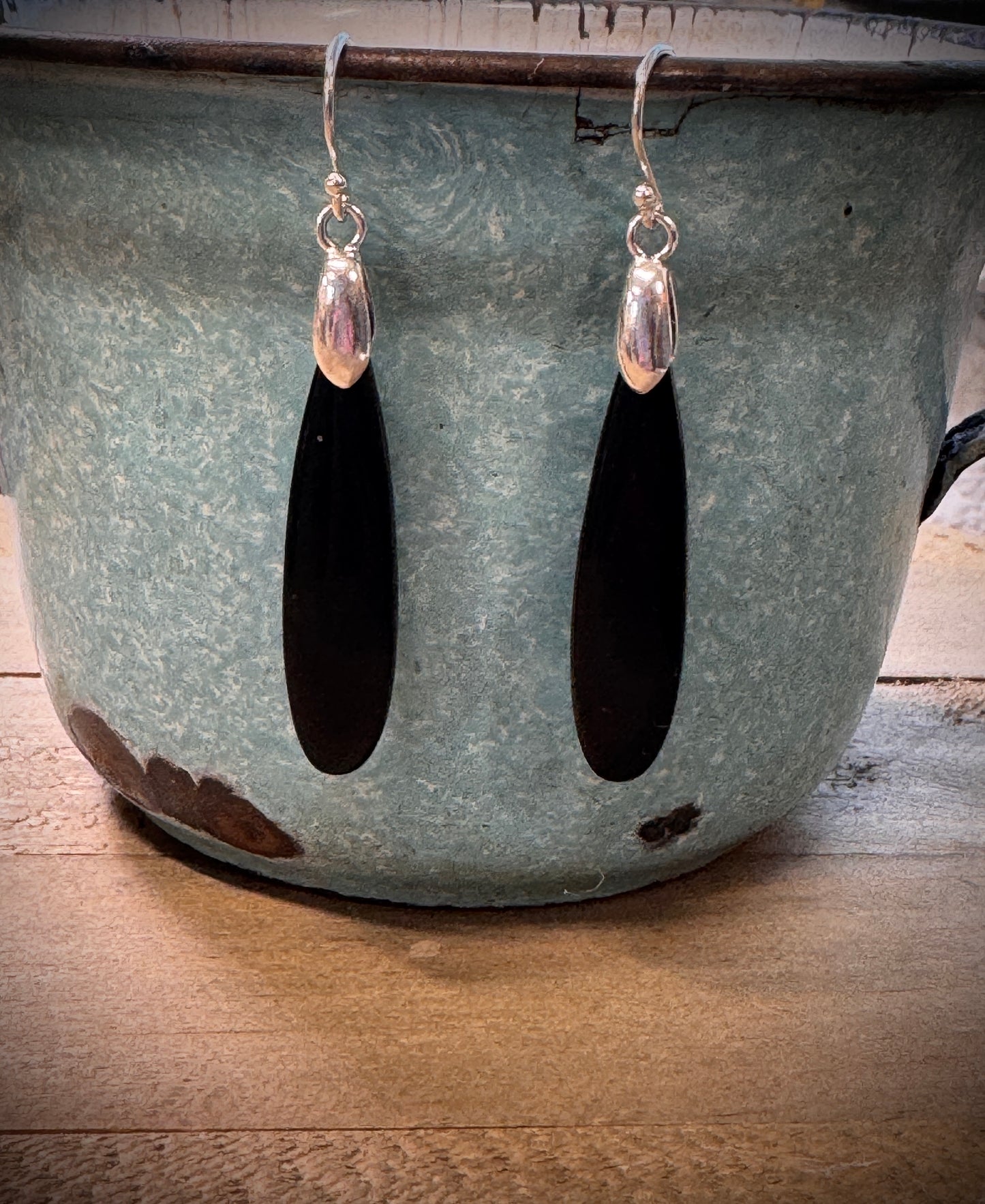 Black Onyx Earrings