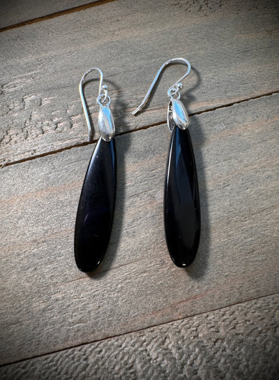 Black Onyx Earrings