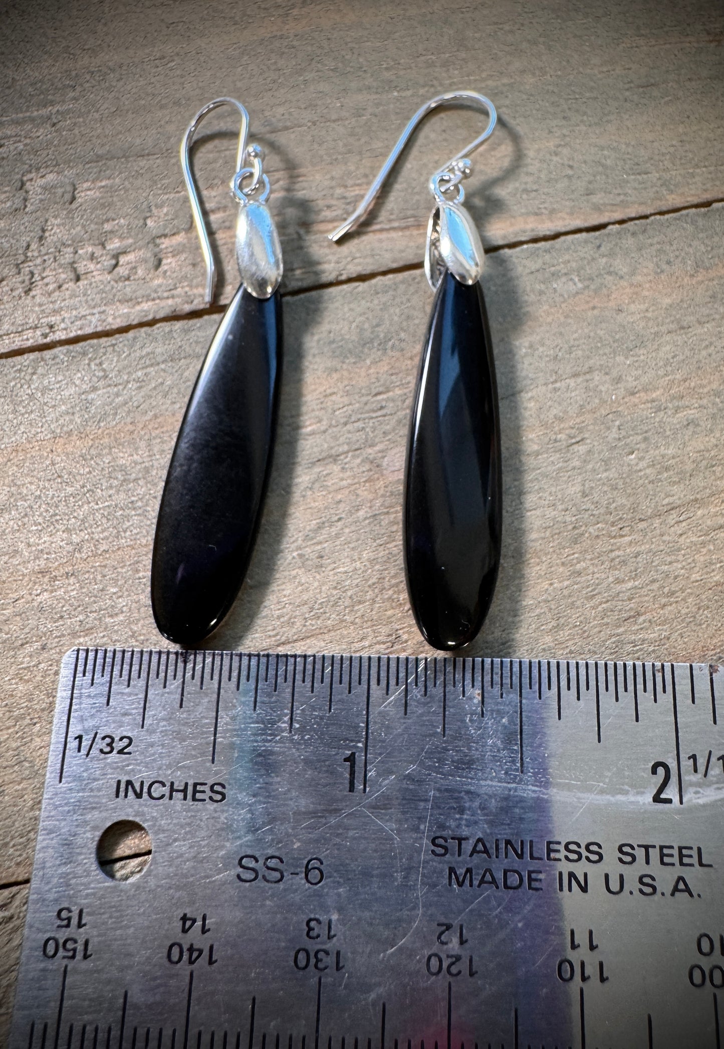 Black Onyx Earrings