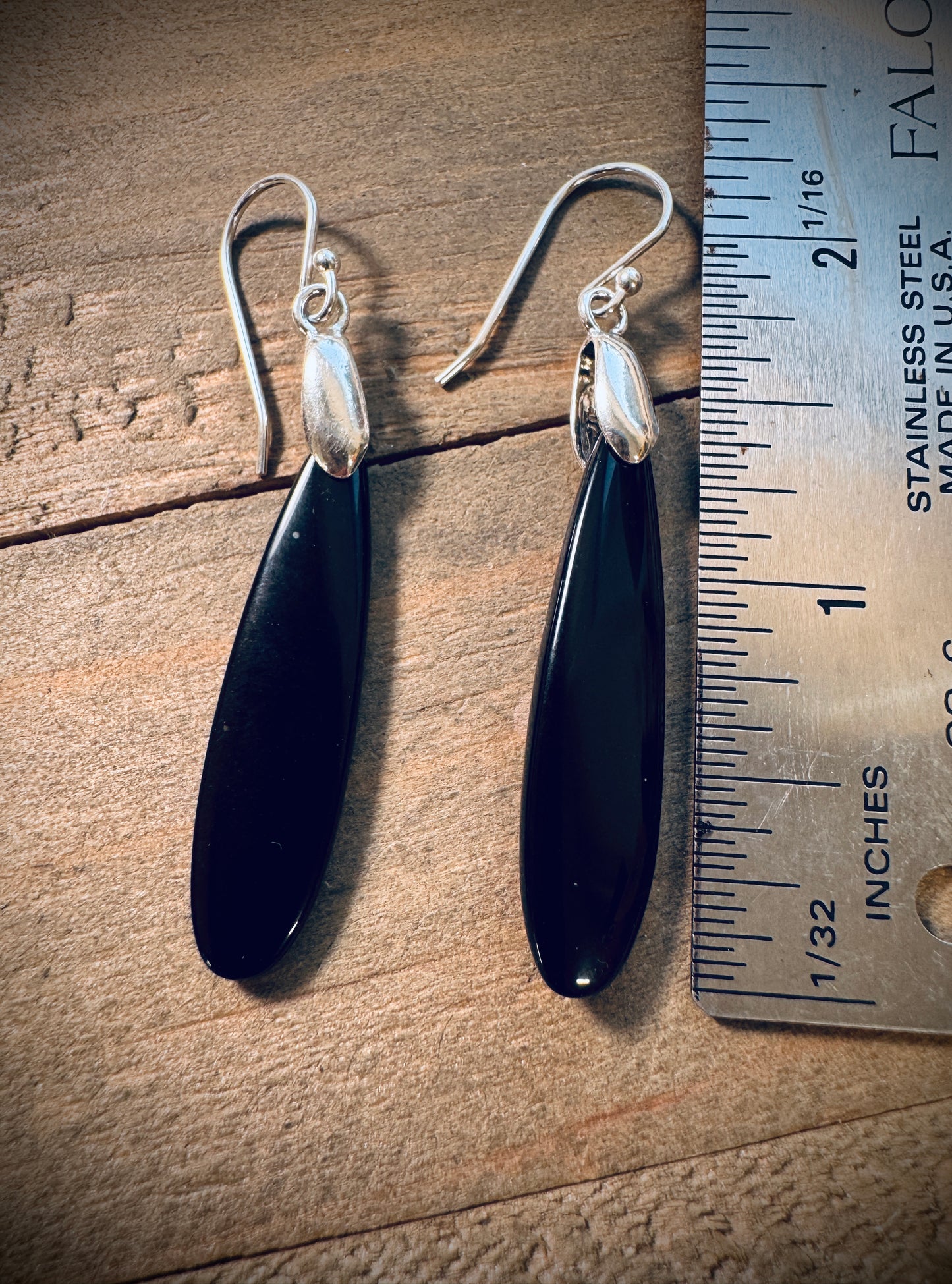 Black Onyx Earrings