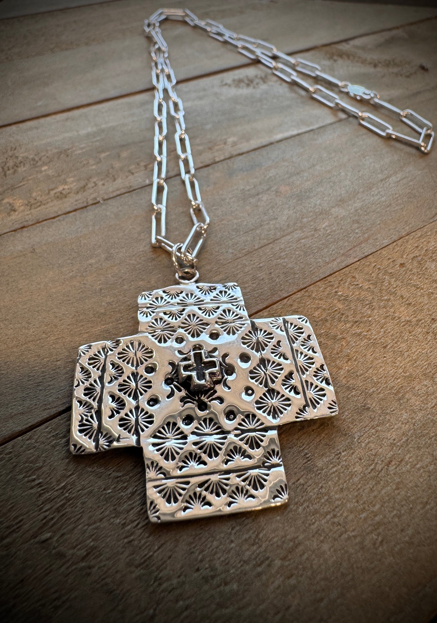 Southwest Cross Necklace