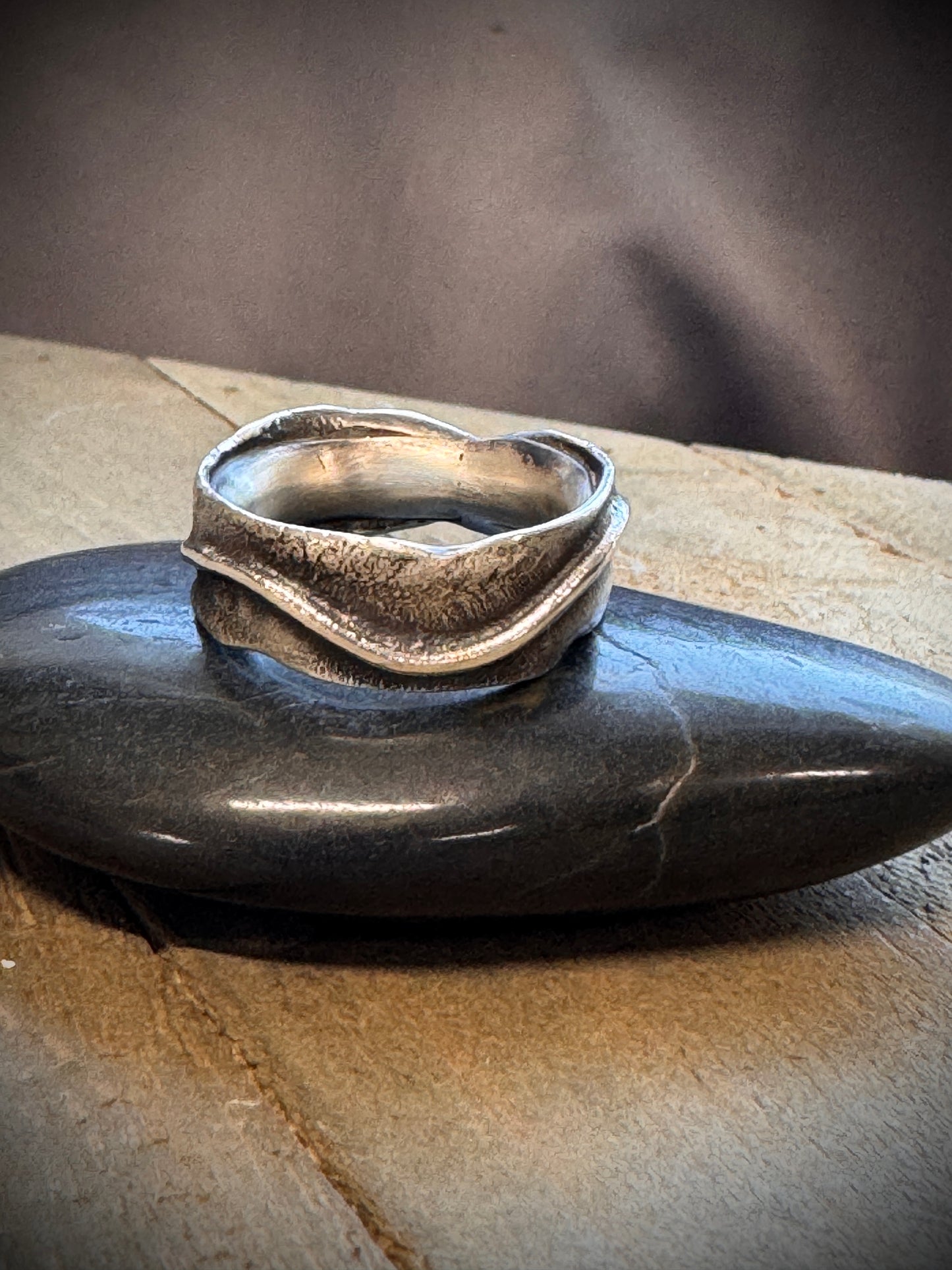 Reticulated Sterling Band