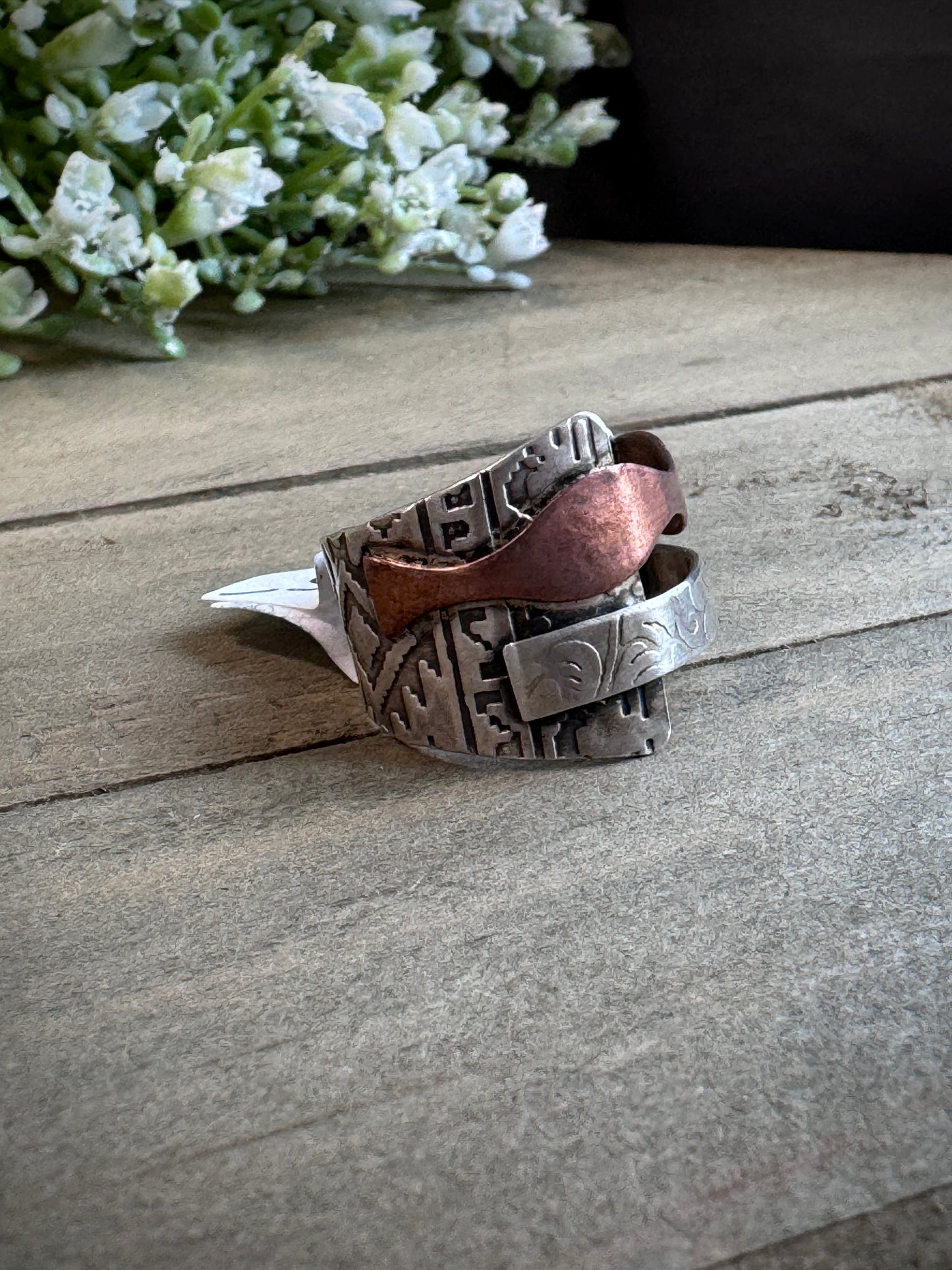 Sterling and Copper Band