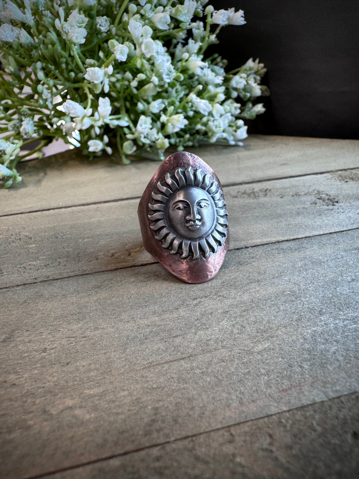 Fun in the Sun Ring - Copper and Silver