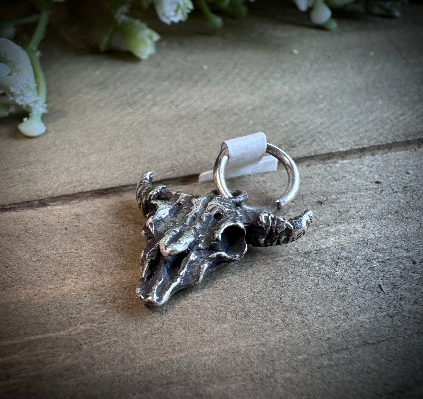 Cow Skull Charm / Pendant