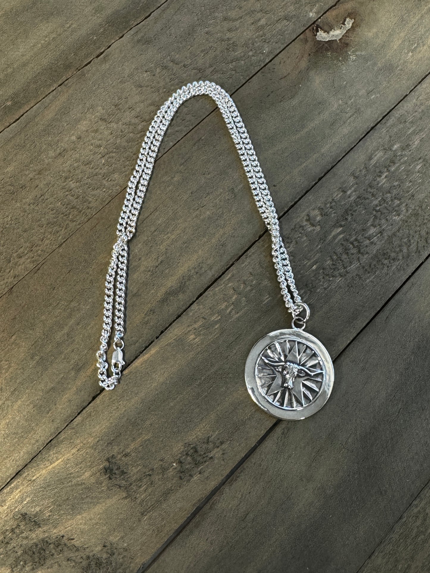 Longhorn Star Necklace