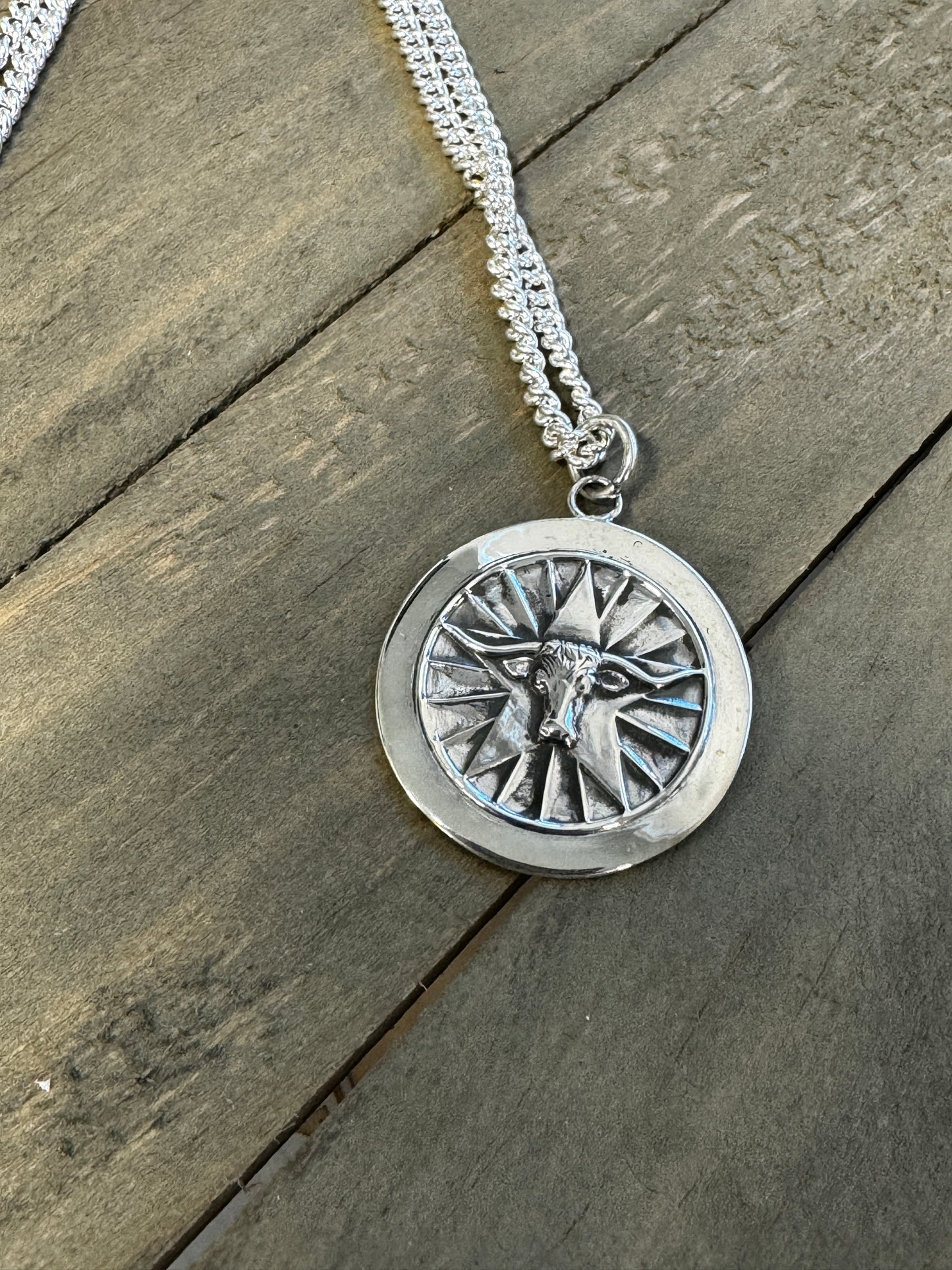 Longhorn Star Necklace