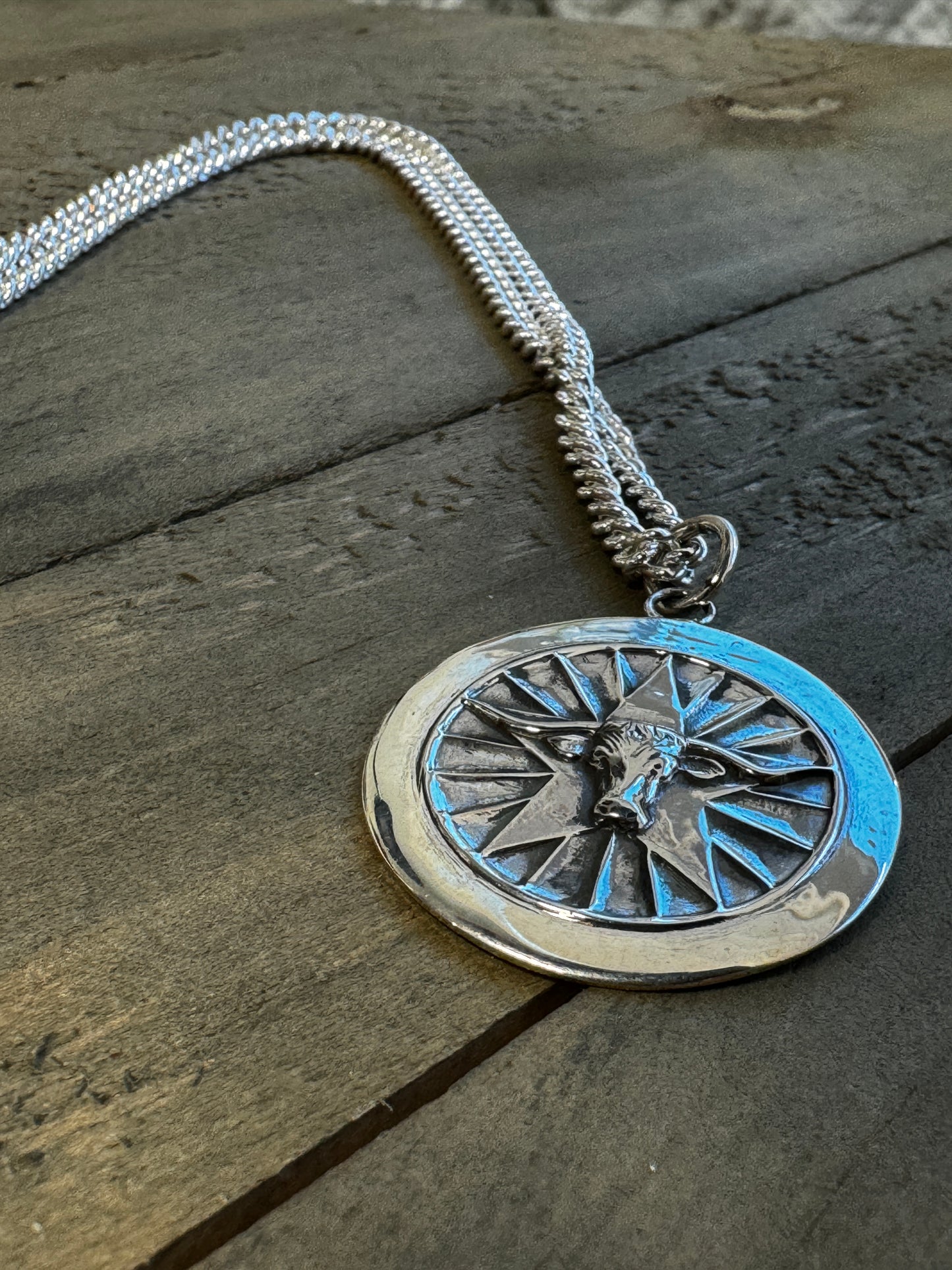 Longhorn Star Necklace
