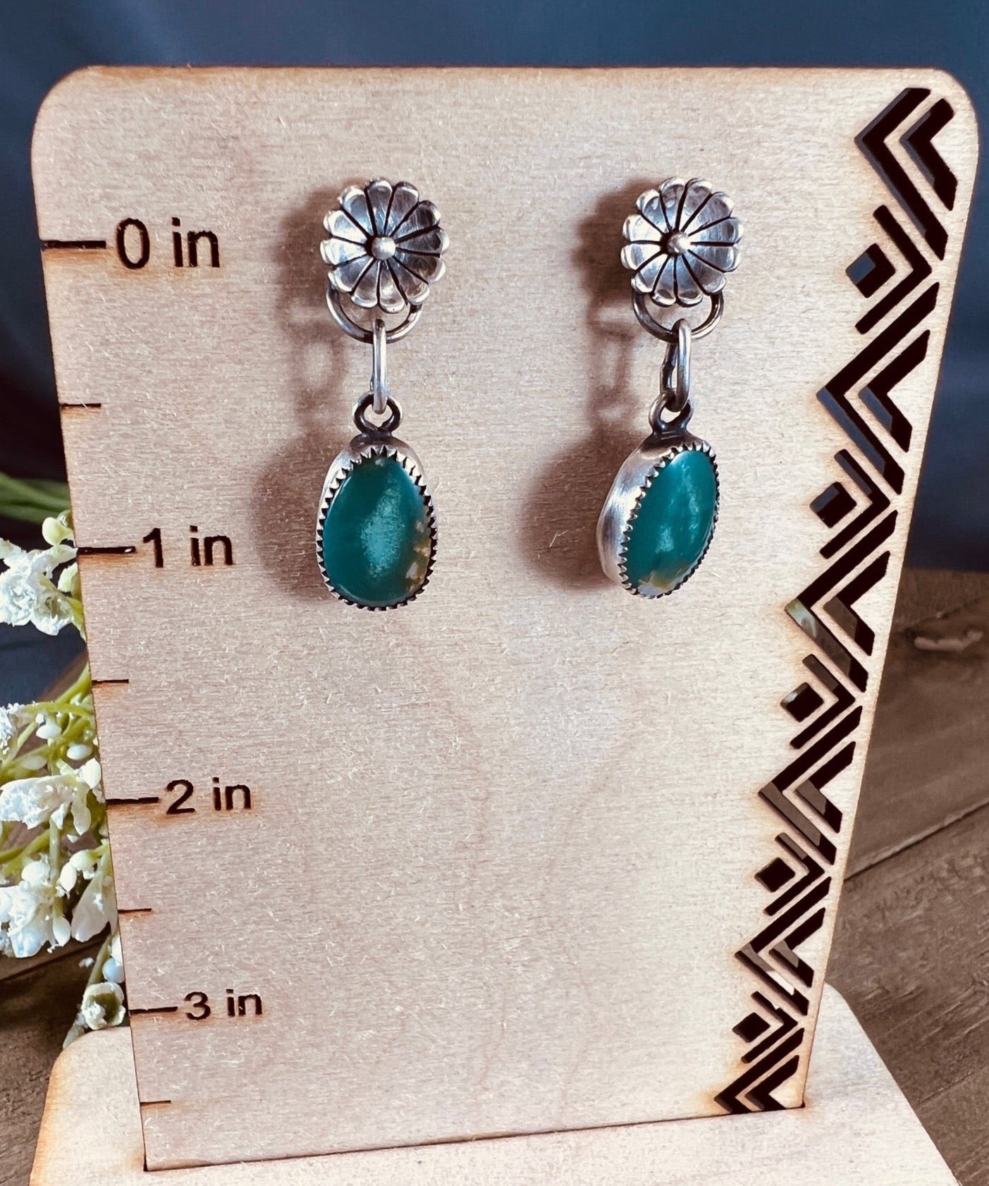 Royston Turquoise Stud Earrings