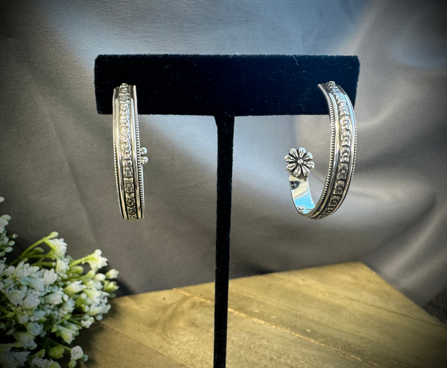 Hidden Flower Earring #2