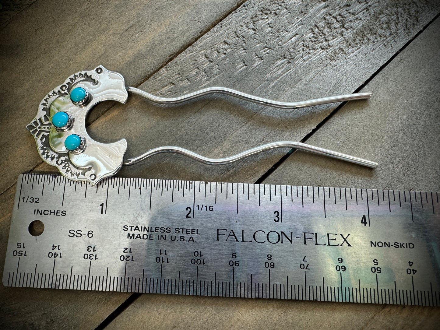 Hair Pin with Turquoise