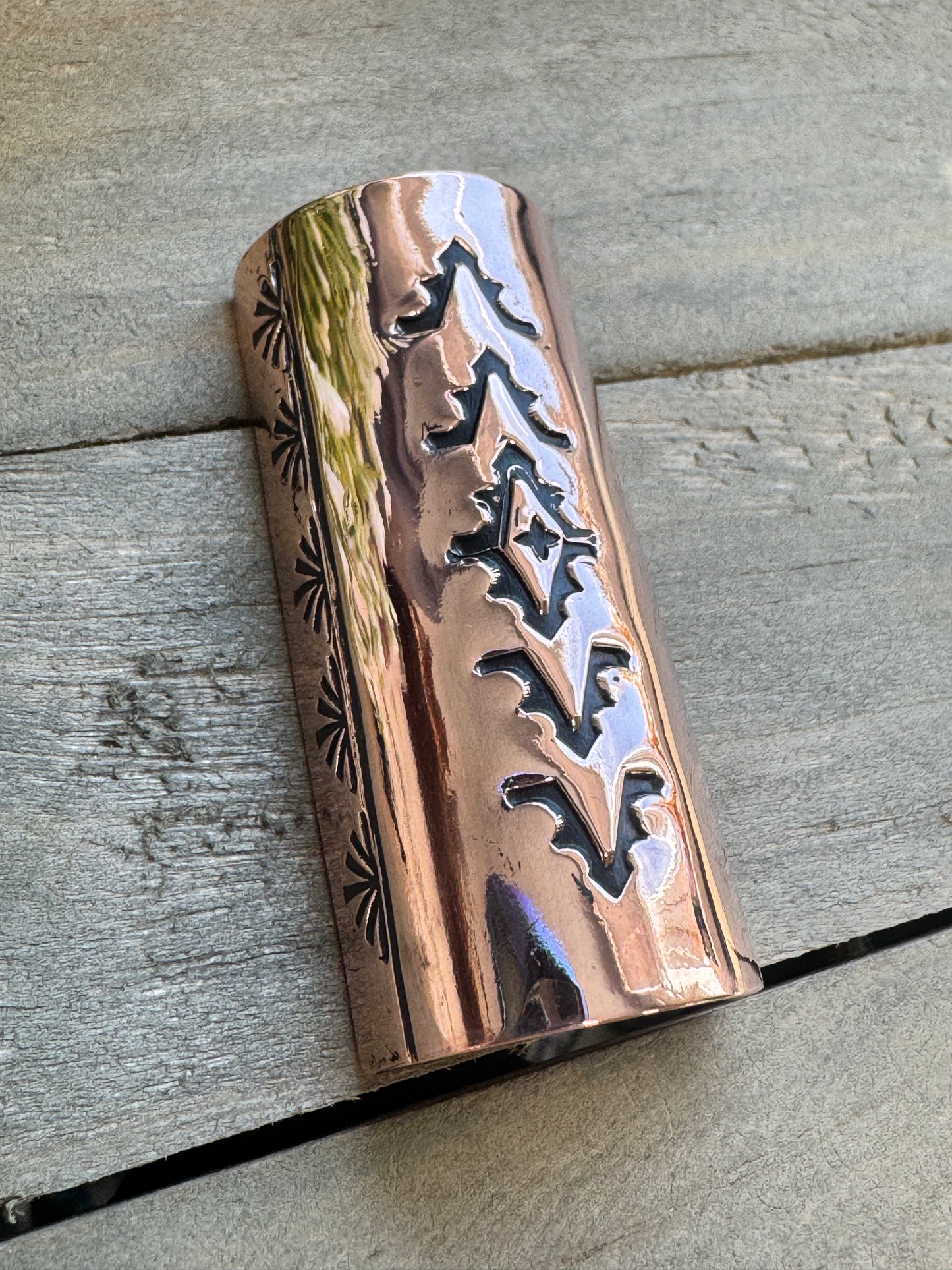 Copper Ponytail Hair Accessory