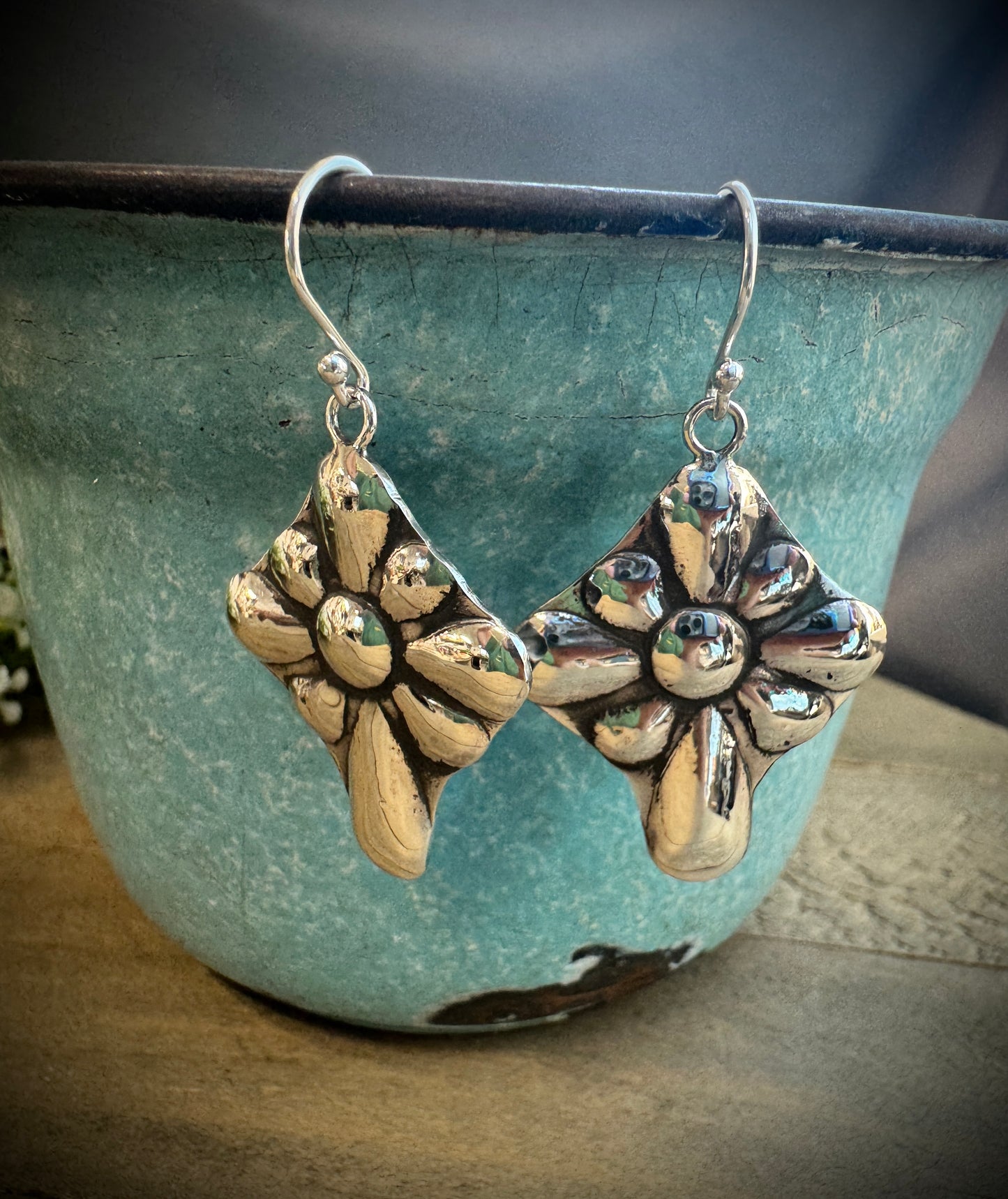 Southwest Cross Earrings