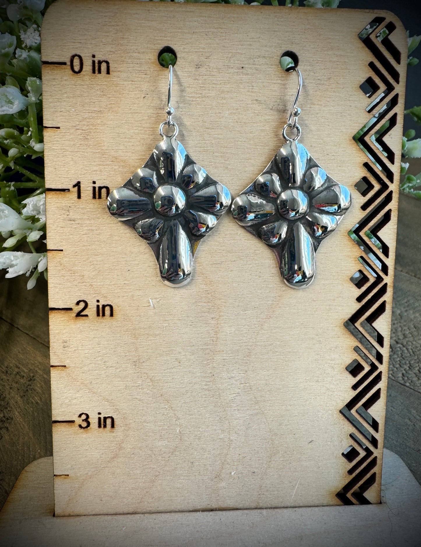 Southwest Cross Earrings