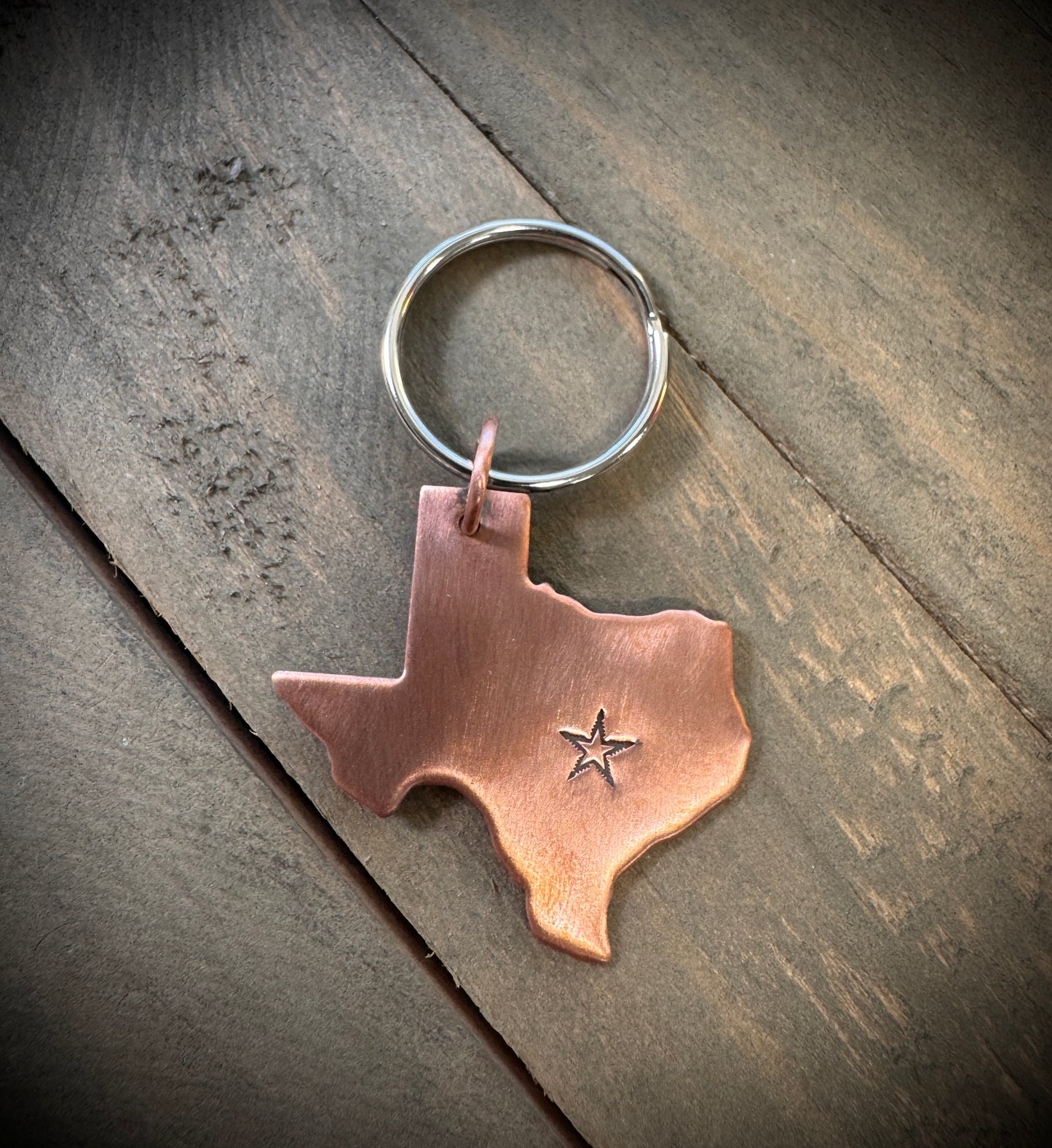 Texas Key Chain - Star