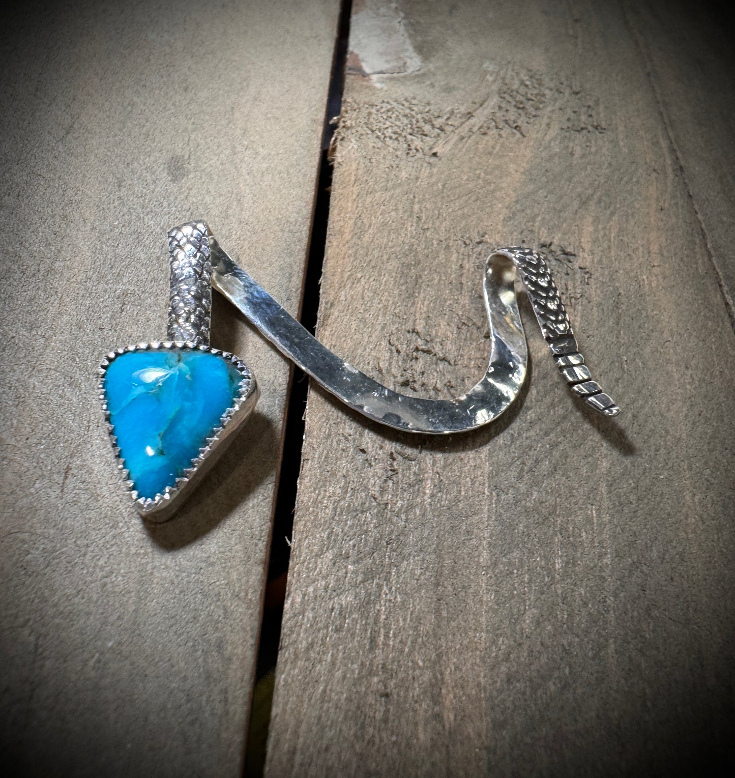 Brim Snake with Turquoise