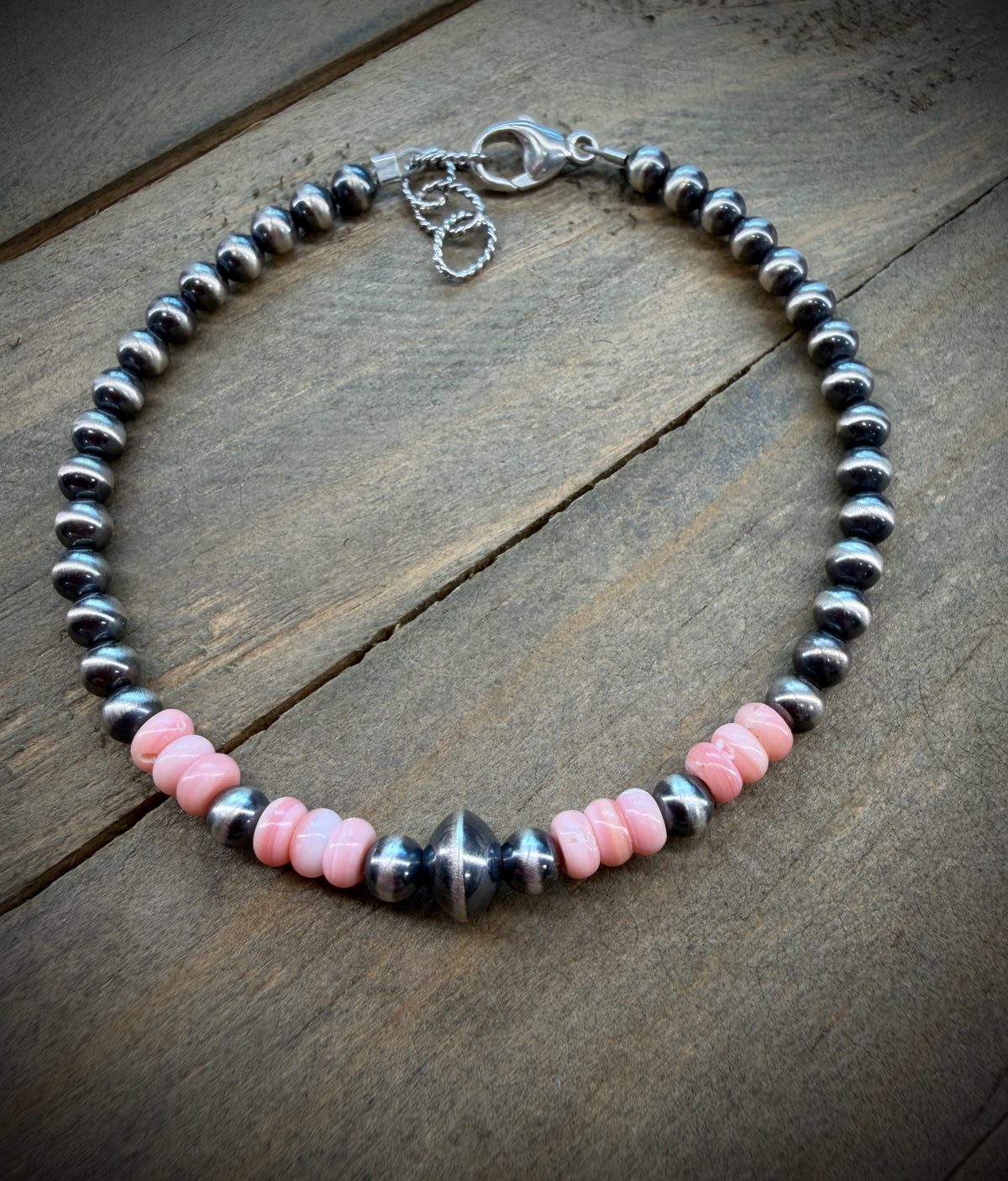 Pink Conch Bracelet
