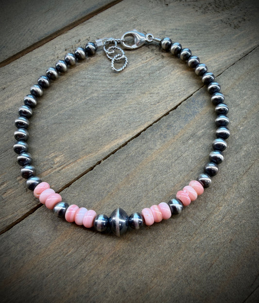 Pink Conch Bracelet