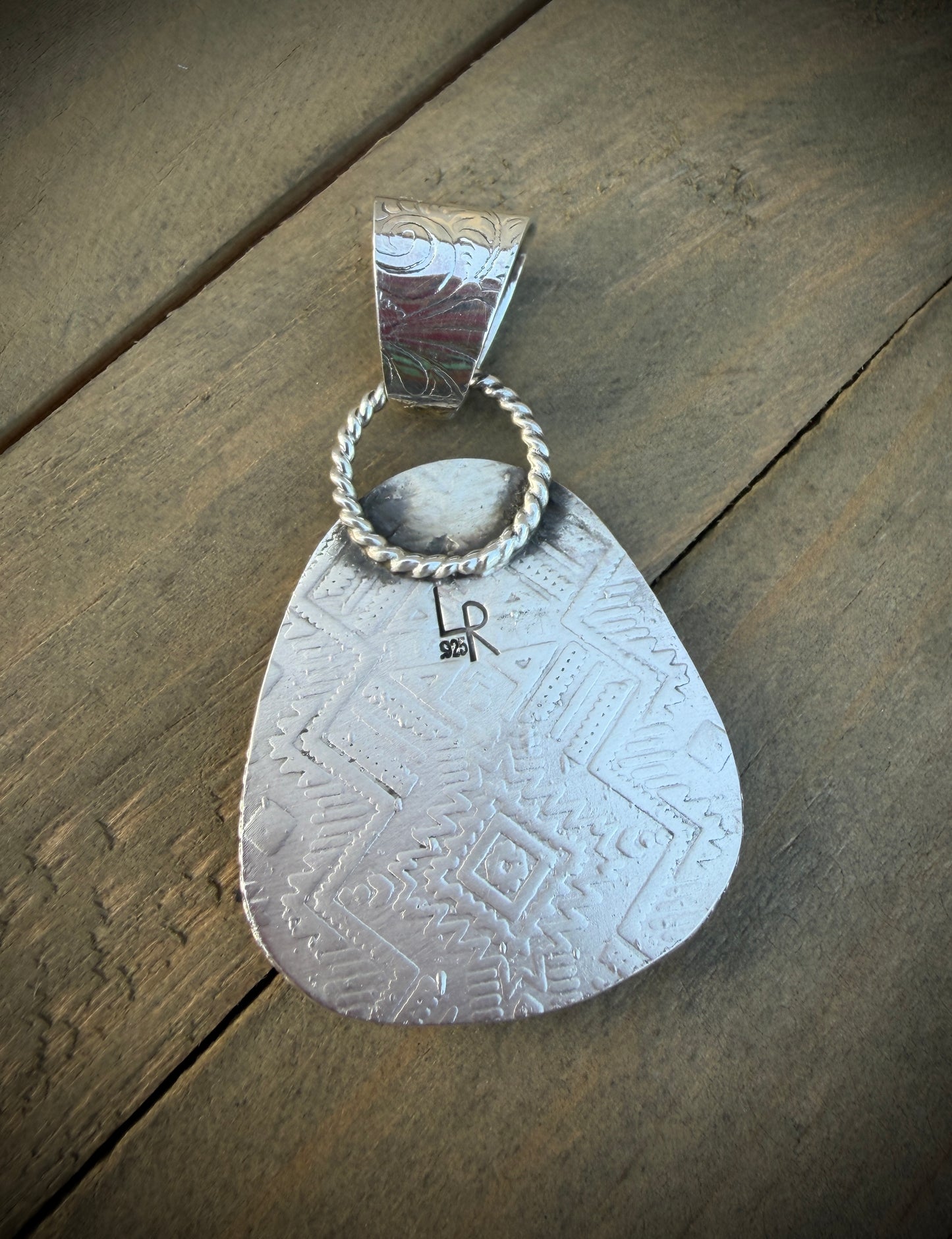 Golden Hills Turquoise Pendant