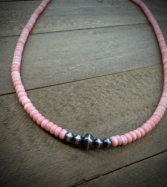 Pink Conch Necklace