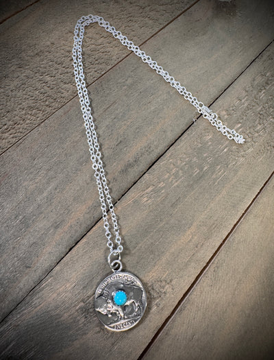 Buffalo Nickel Necklace